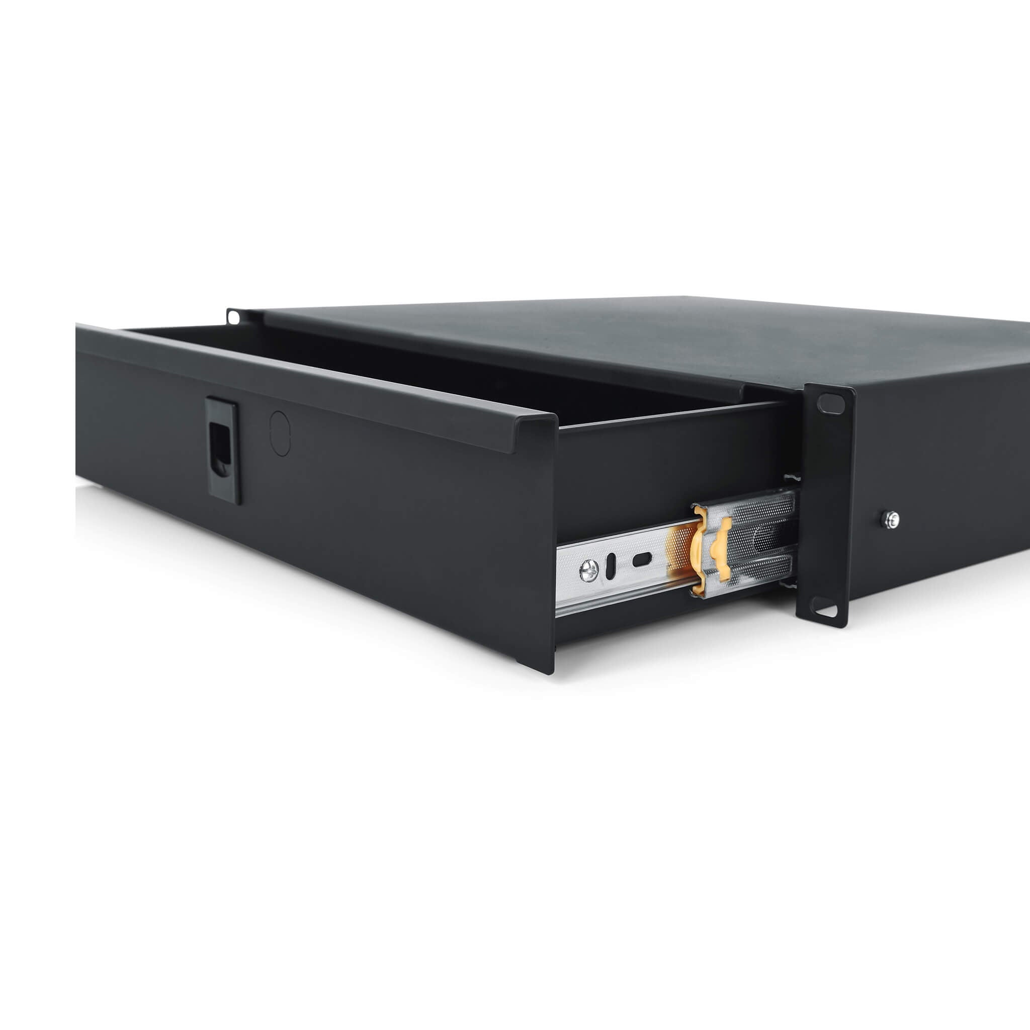 Gator GRW-DRWWRLSS - Wireless Microphone Rack Drawer, drawer open