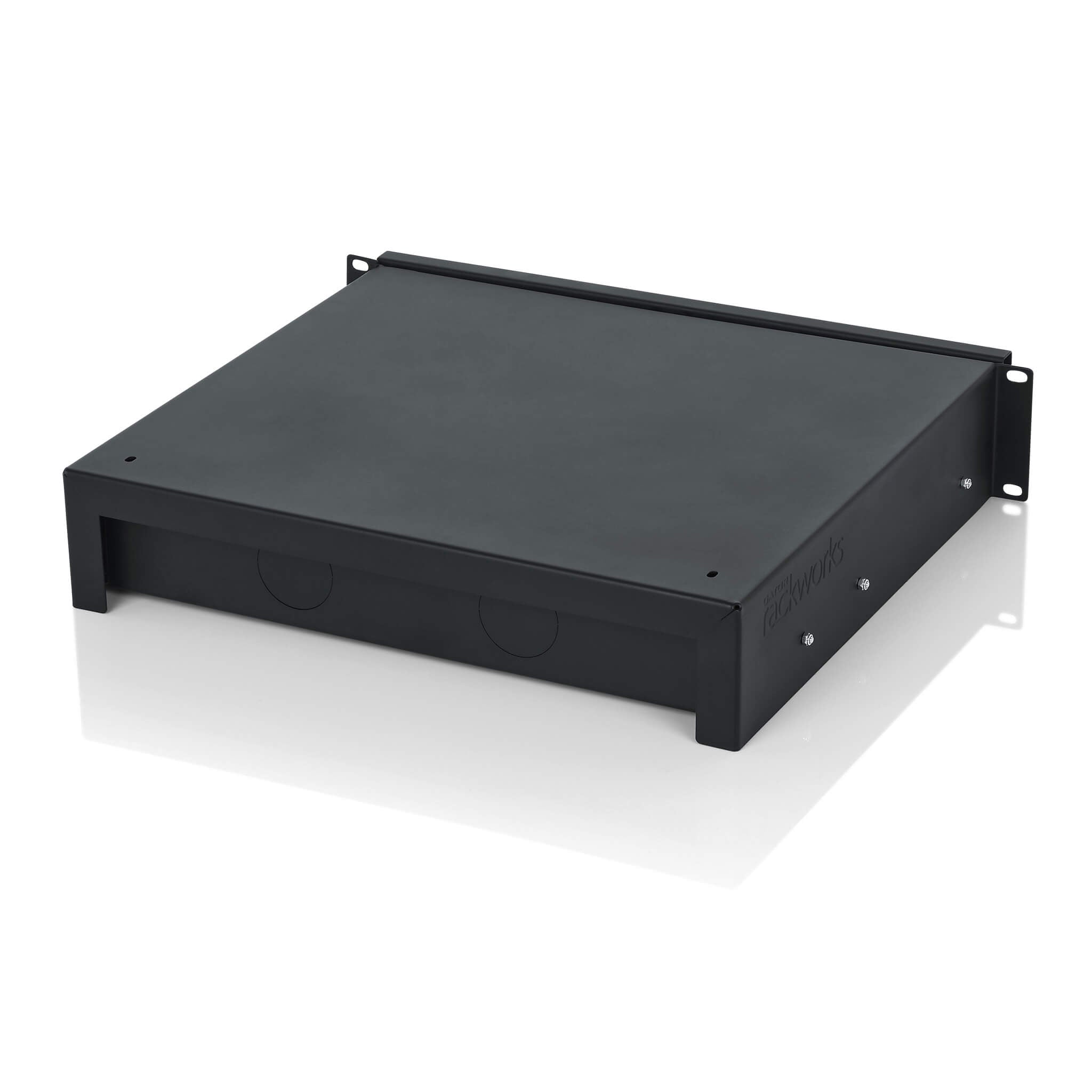 Gator GRW-DRWWRLSS - Wireless Microphone Rack Drawer, rear