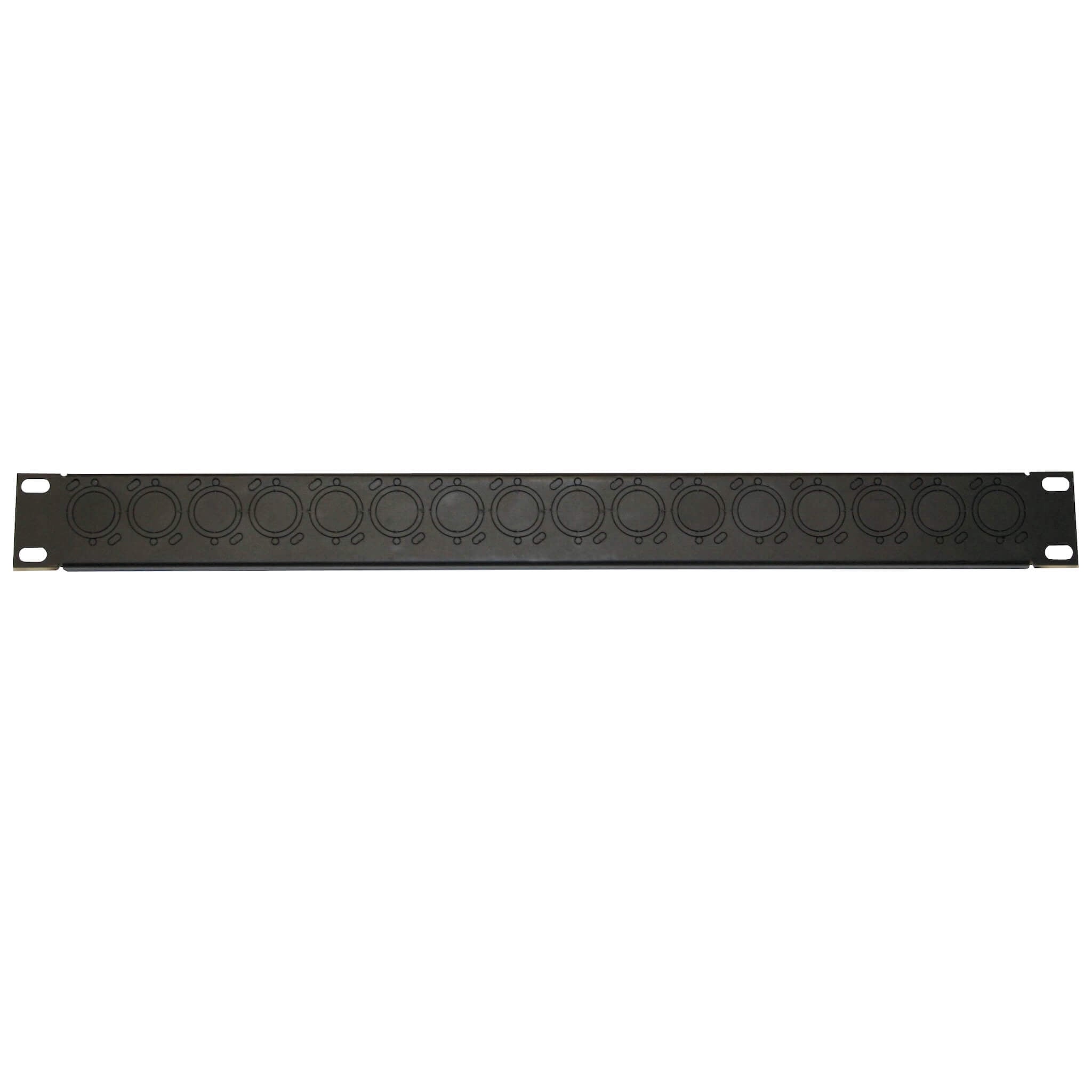 Gator GRW-PNLUNIKO - 1U Universal Knockout Rack Panel