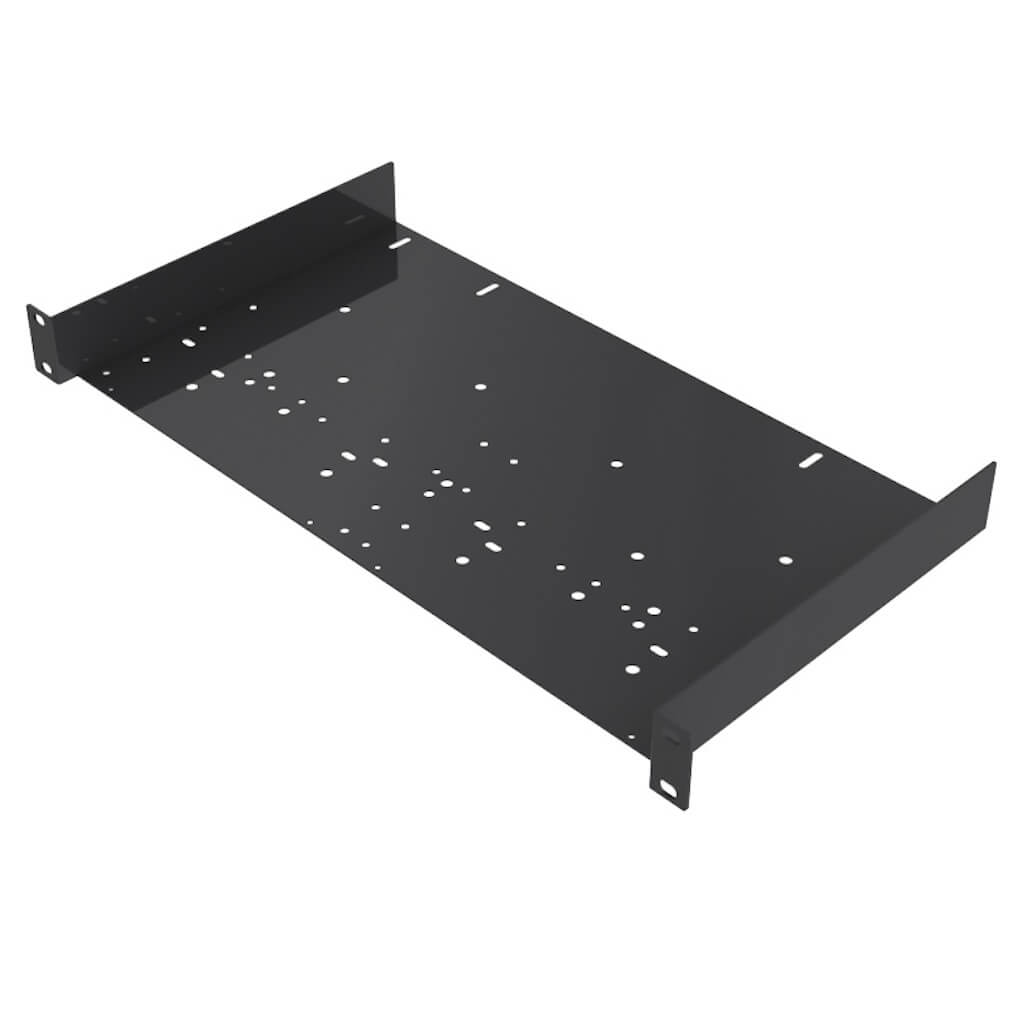 Gator GRW-SHELF1UNI - 1U Universal Rack Shelf, left