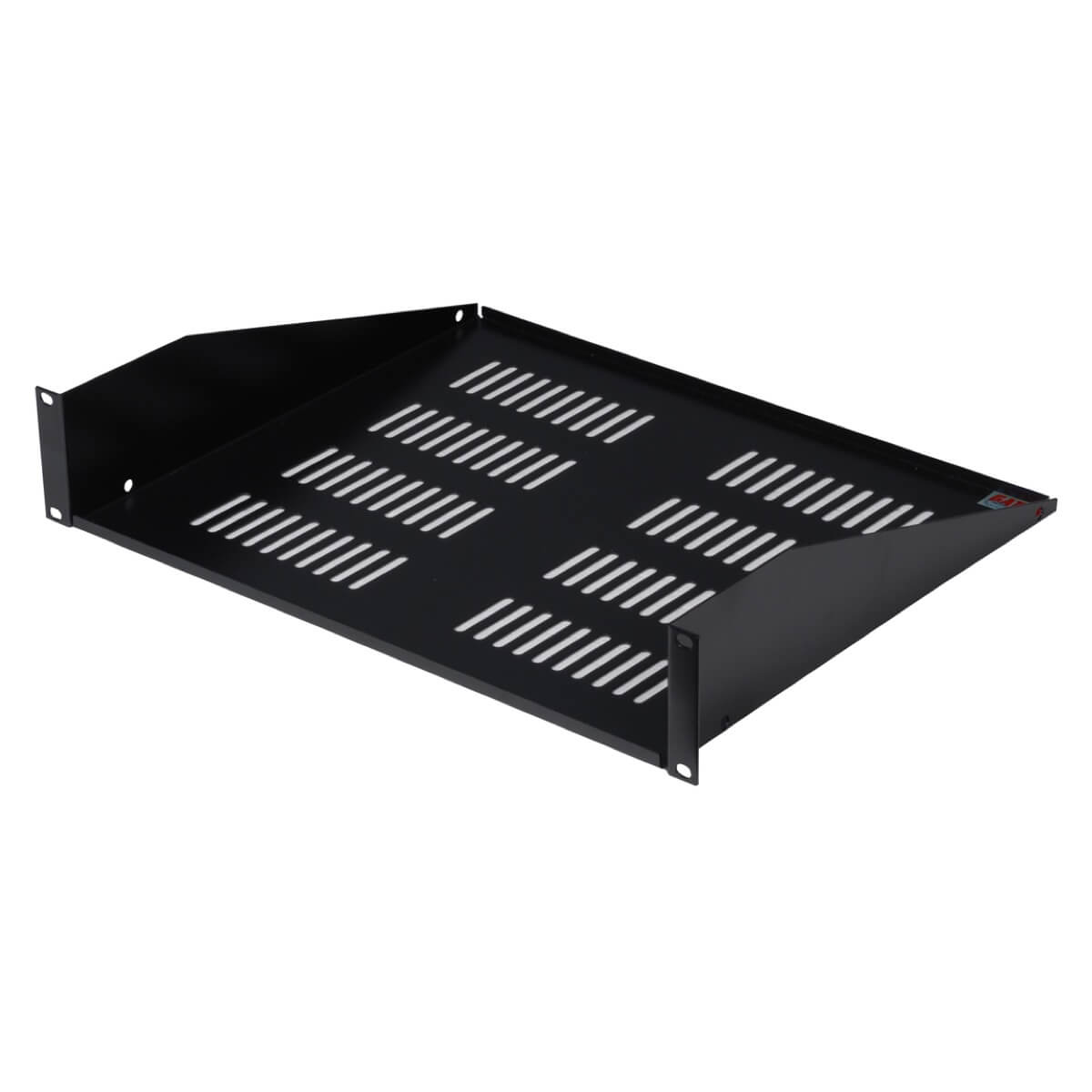 Gator GRW-SHELFVNT2 - 2U Vented Utility Rack Shelf, left