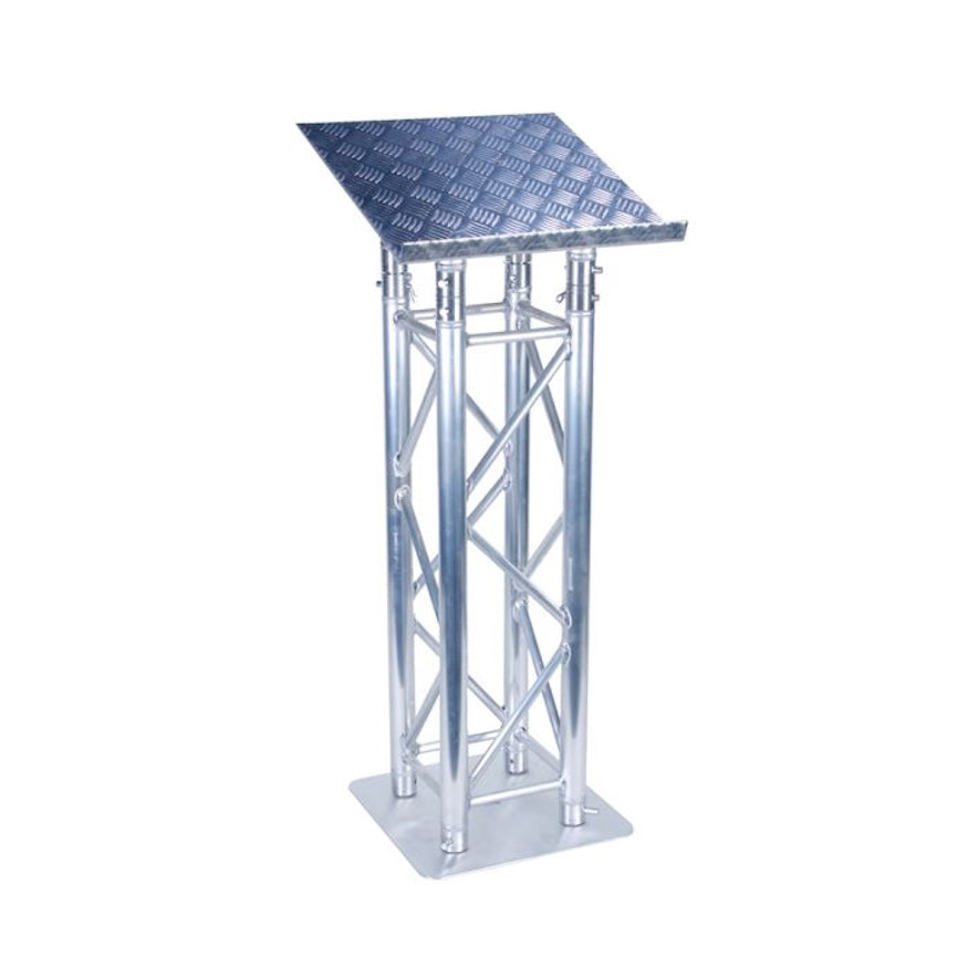 Global Truss GT-Lectern - Aluminum Truss Podium with Diamond Plate Top