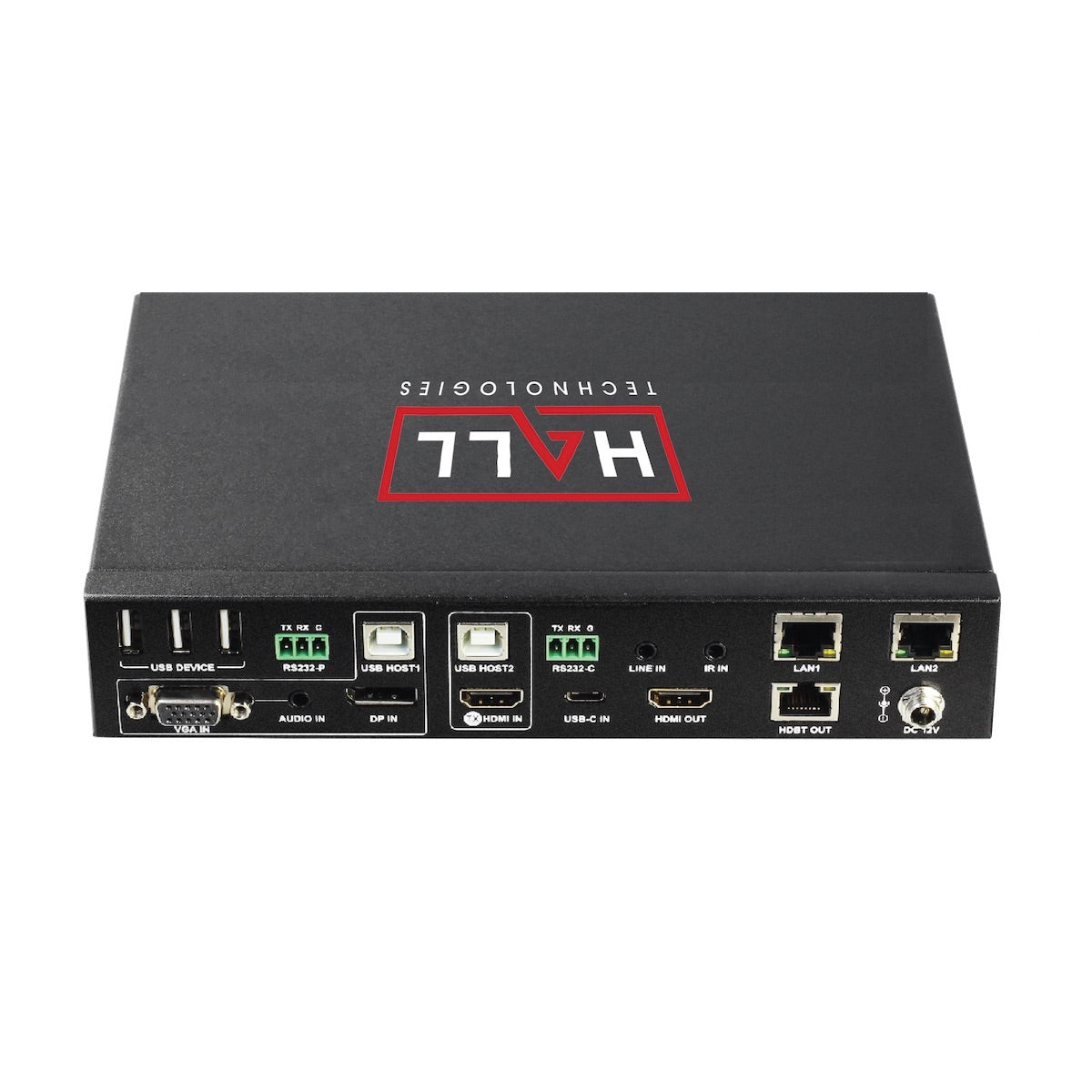 Hall Technologies HT-GEMINI-TX - Soft Codec Presentation Switcher Transmitter, rear