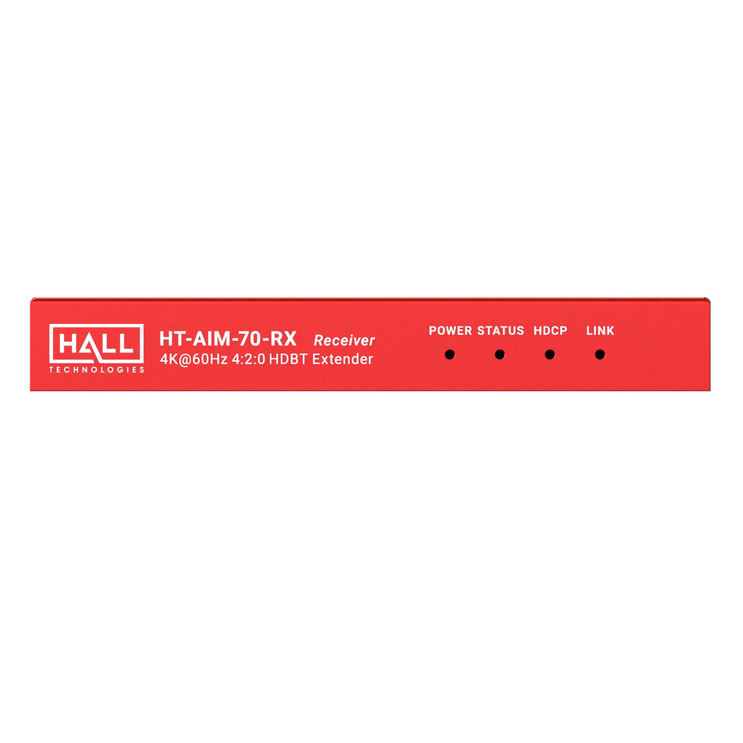 Hall Technologies HT-AIM-70-RX - 4K HDBaseT Extender Receiver, front