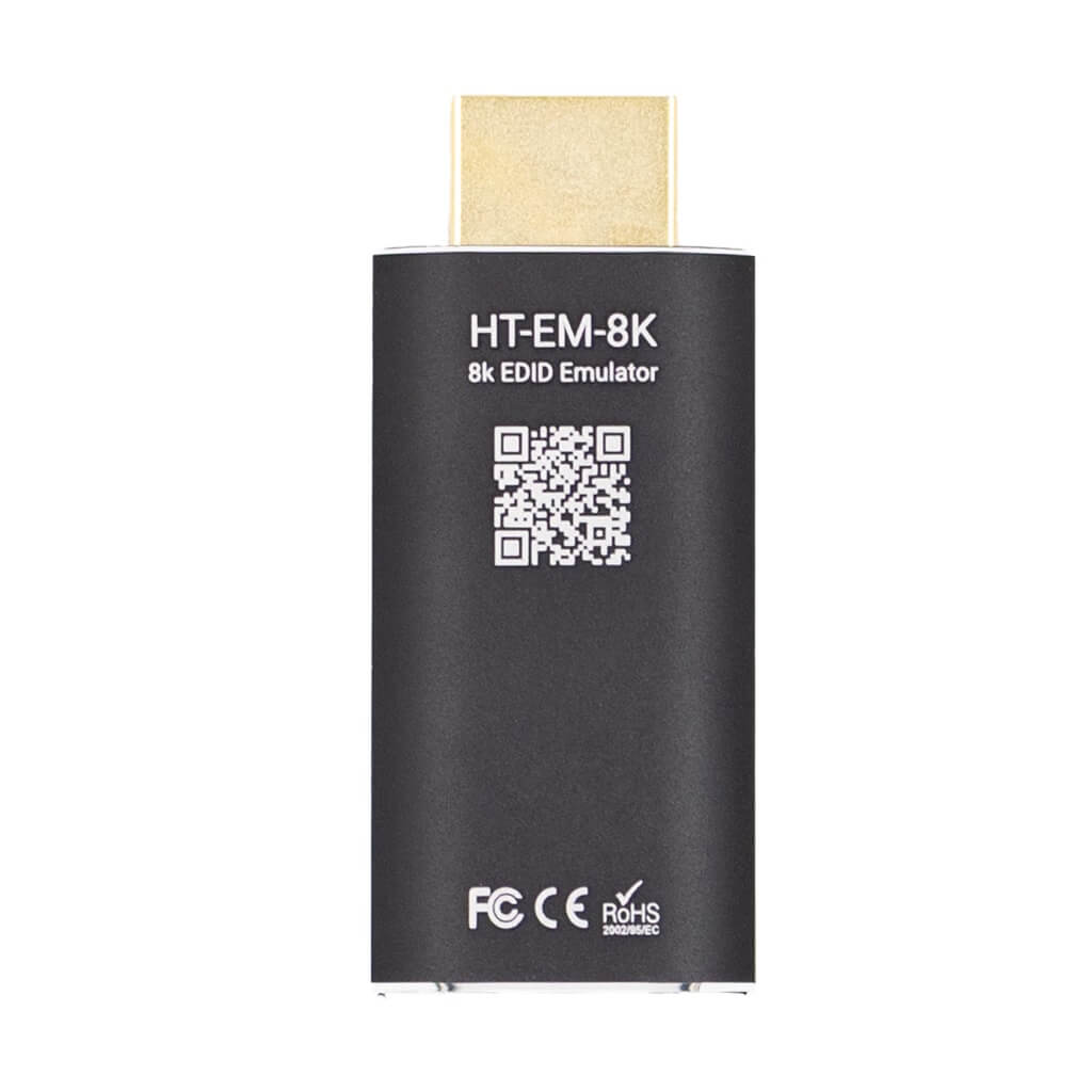 Hall Technologies HT-EM-8K - 8K HDMI EDID Emulator, back