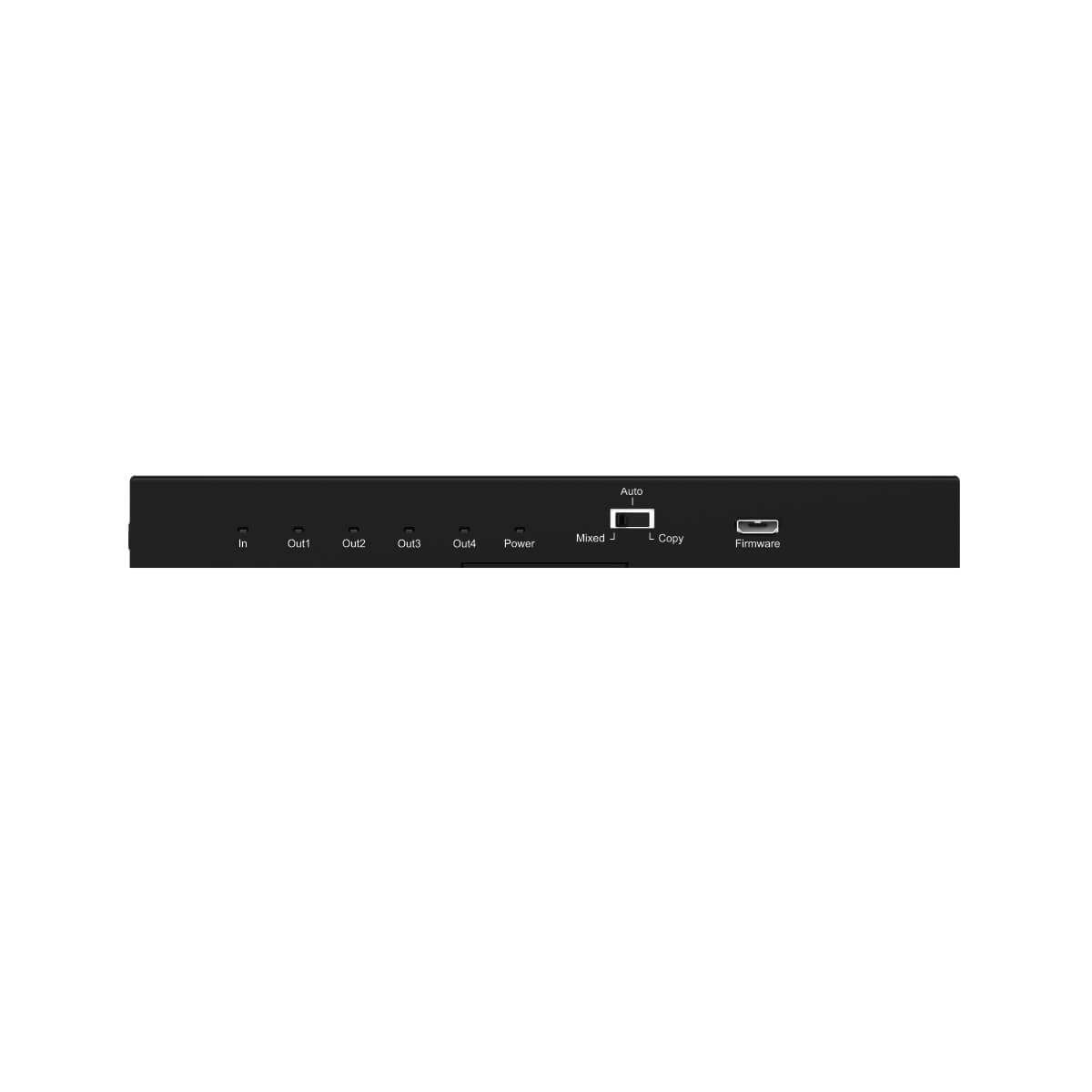 Hall Technologies HT-FLARE-4 - 4K60 1x4 HDMI Distribution Amplifier, front