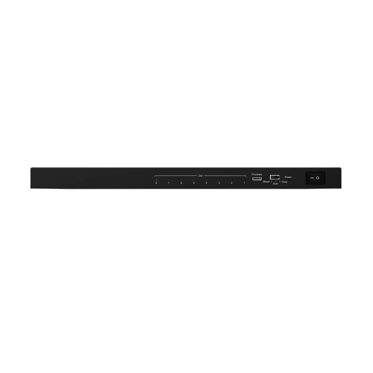 Hall Technologies HT-FLARE-8 - 4K60 1x8 HDMI Distribution Amplifier, front