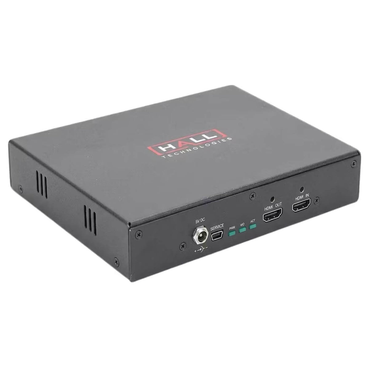 Hall Technologies ULTRA-V-4S - 4K HDMI 4-Port Sender, angled