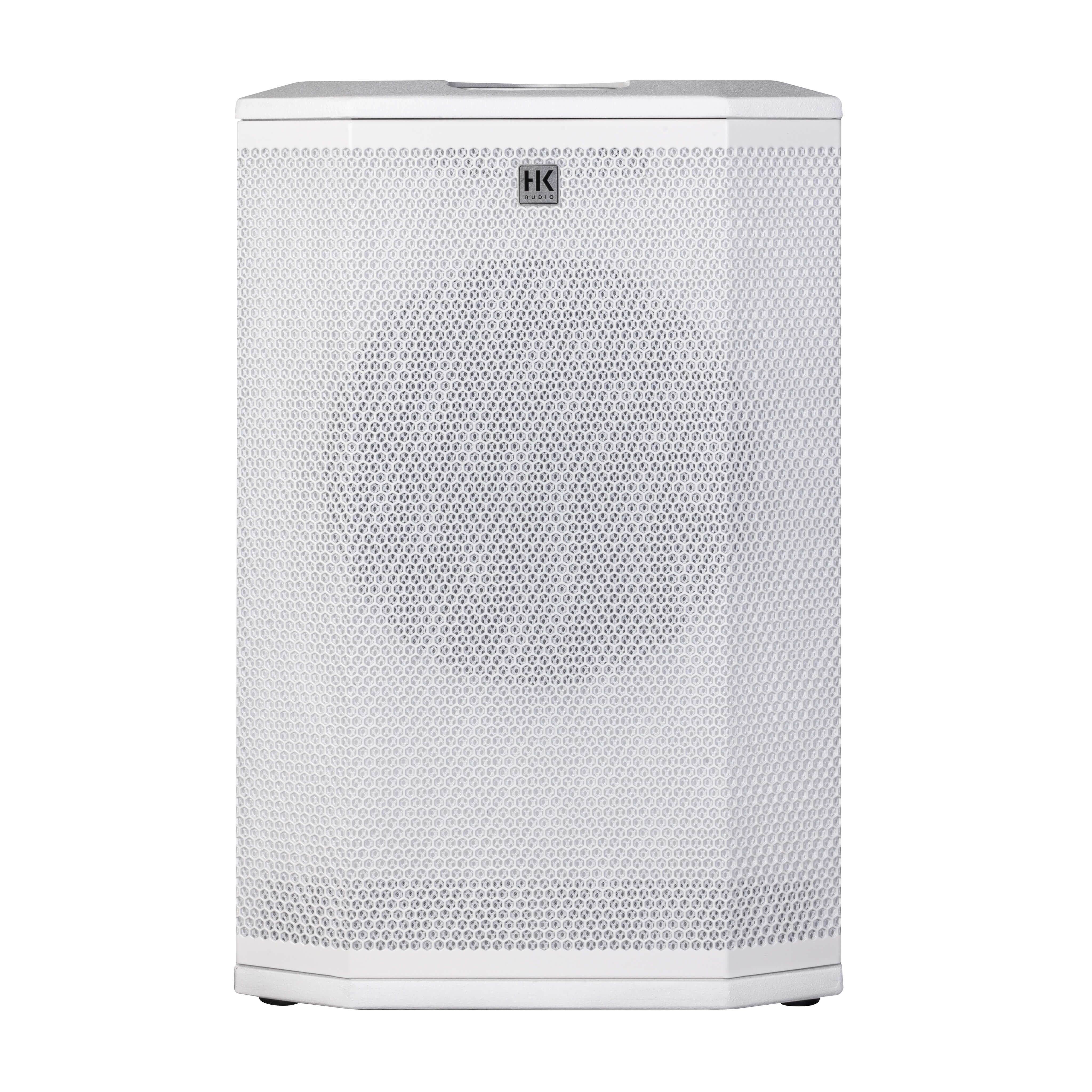 HK Audio POLAR 10 MK2 - 10" 2000W Powered Column PA System, sub white front
