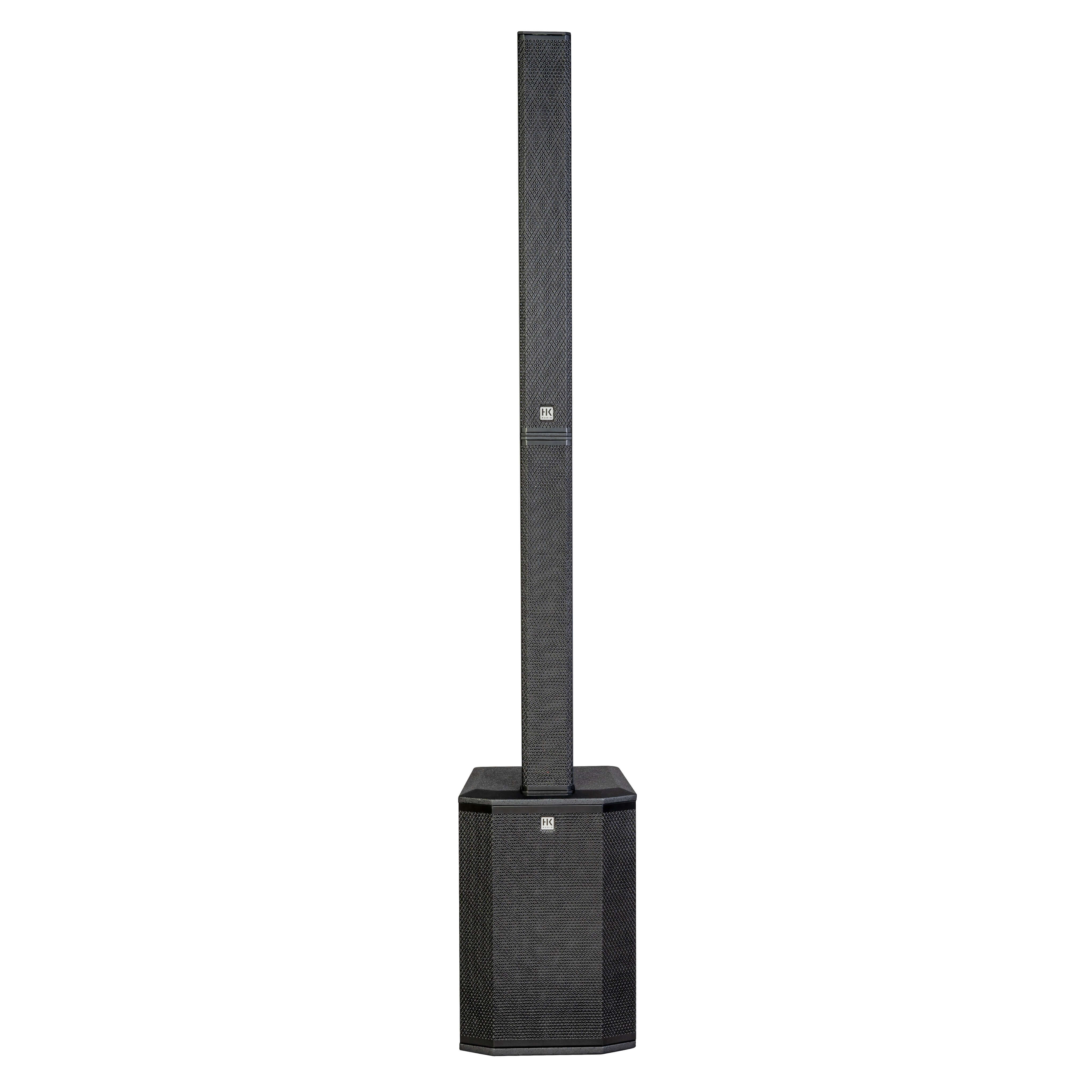 HK Audio POLAR 10 MK2 - 10" 2000W Powered Column PA System, black front