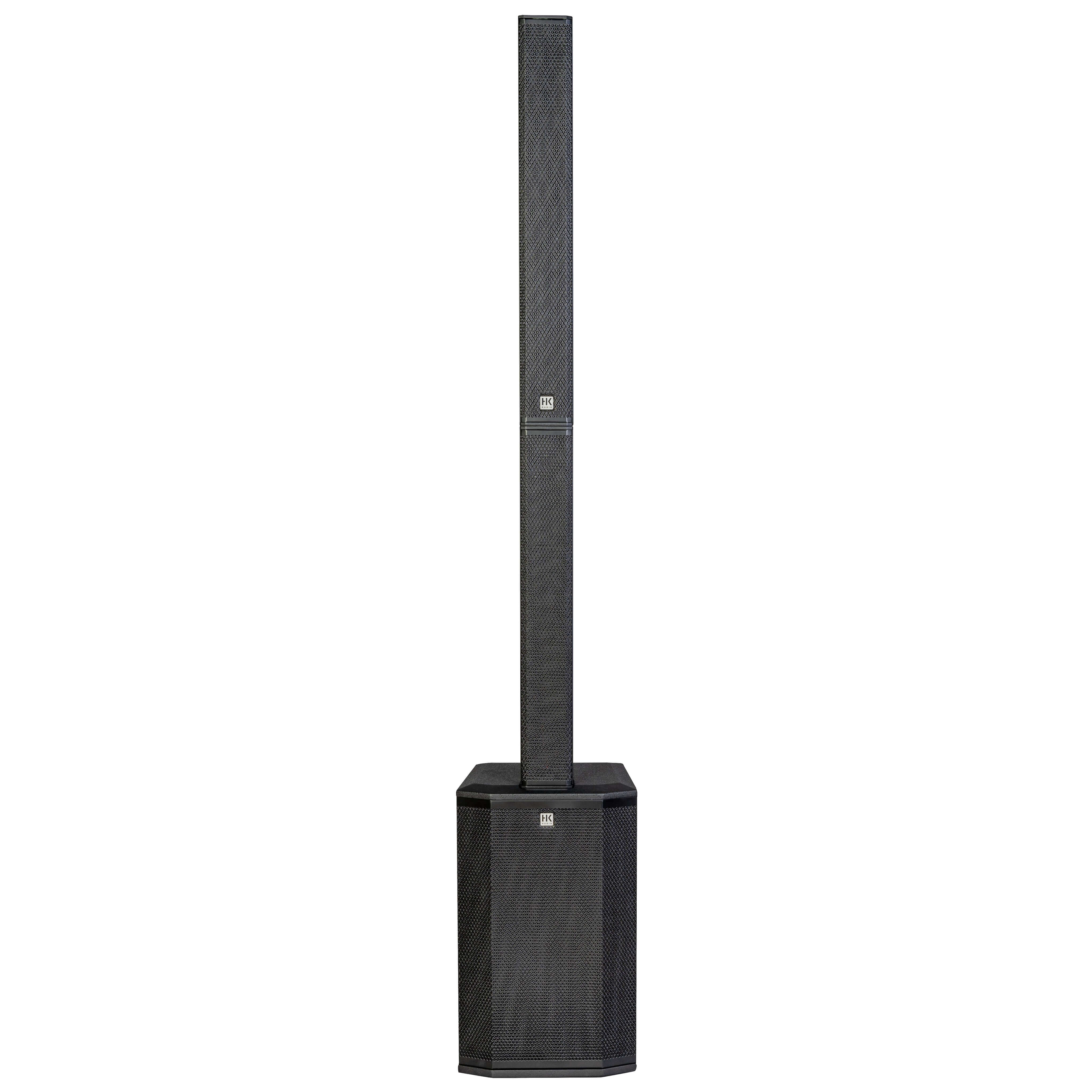 HK Audio POLAR 12 MK2 - 12" 2000W Powered Column PA System, black front