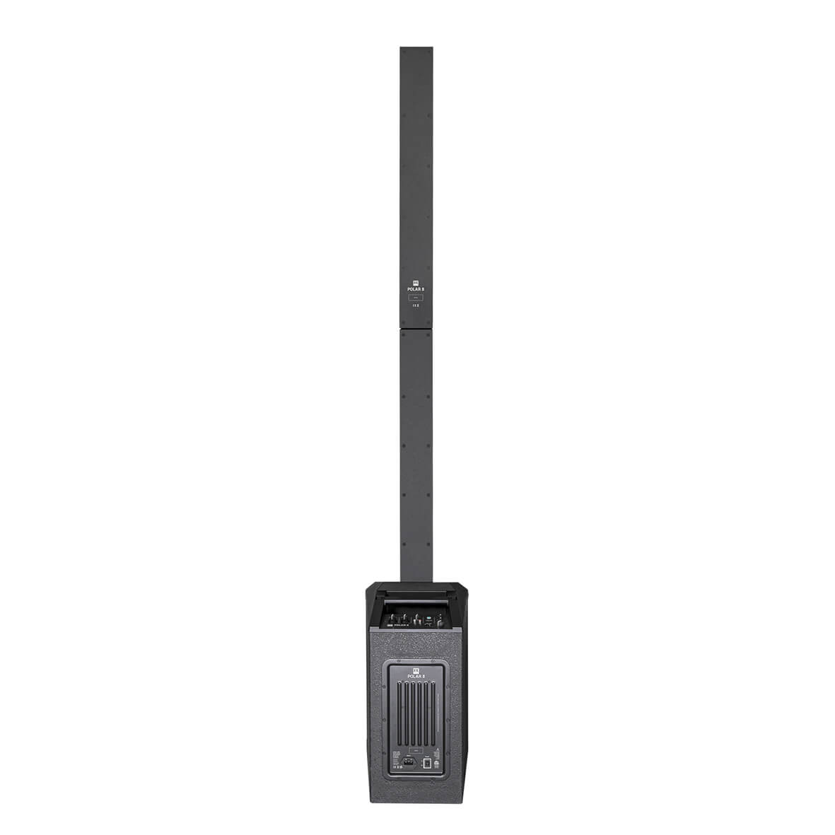 HK Audio POLAR 8 - 8" 1200W Powered Column PA System with Bluetooth, rear
