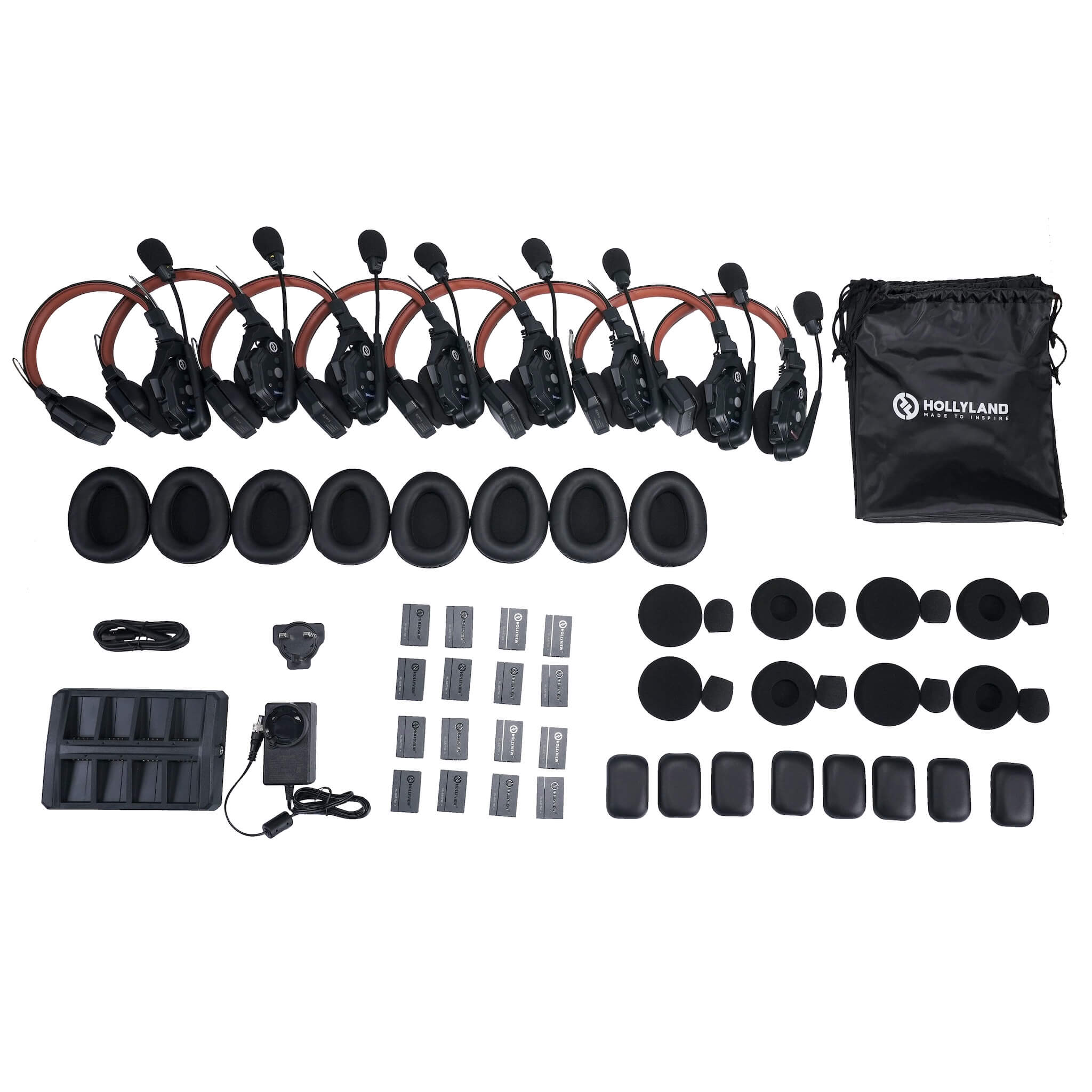 Hollyland Solidcom C1 Pro-8S - Full-Duplex Wireless Intercom System, included