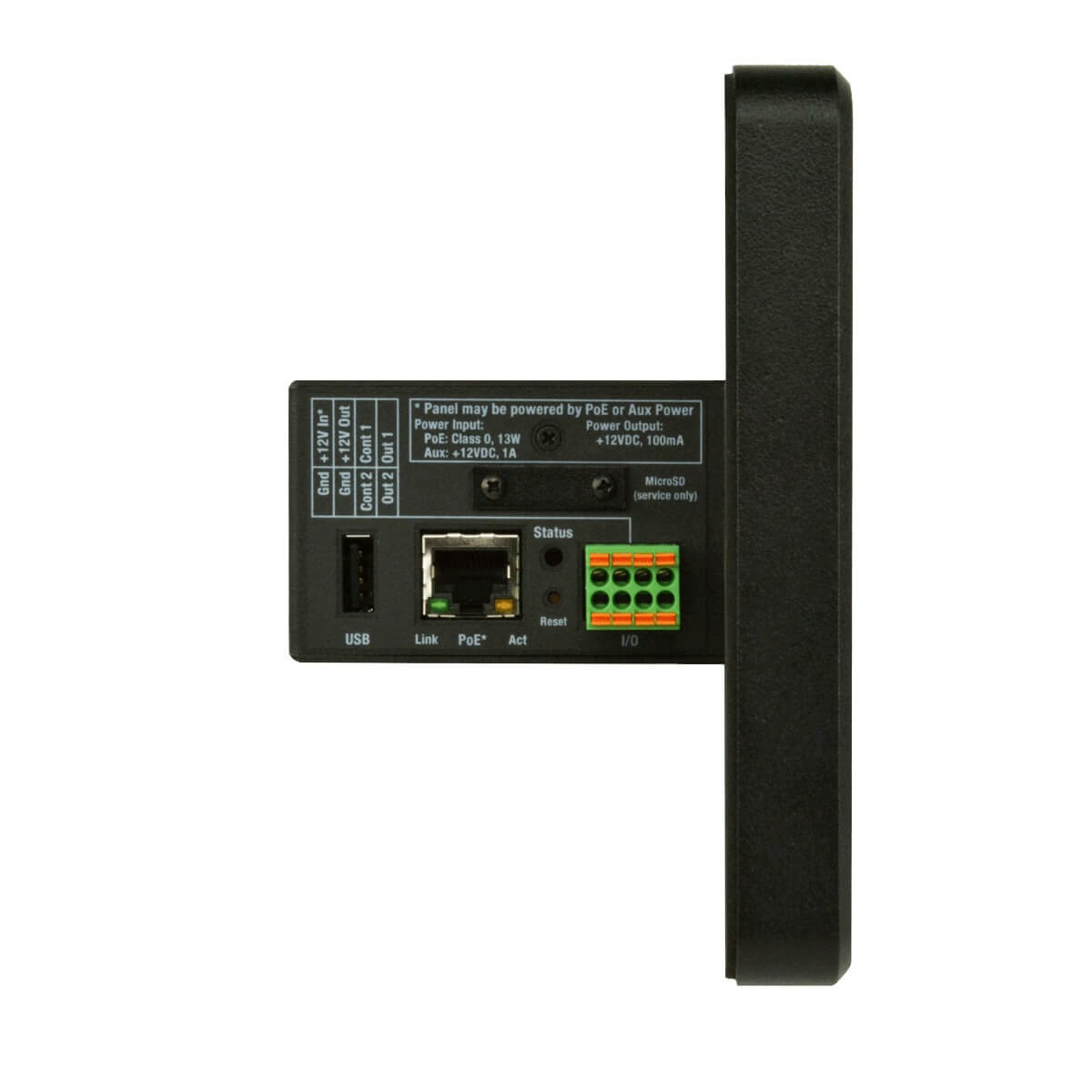 Interactive Technologies ST-IET7-CB - Insite 7" Touchscreen, left side