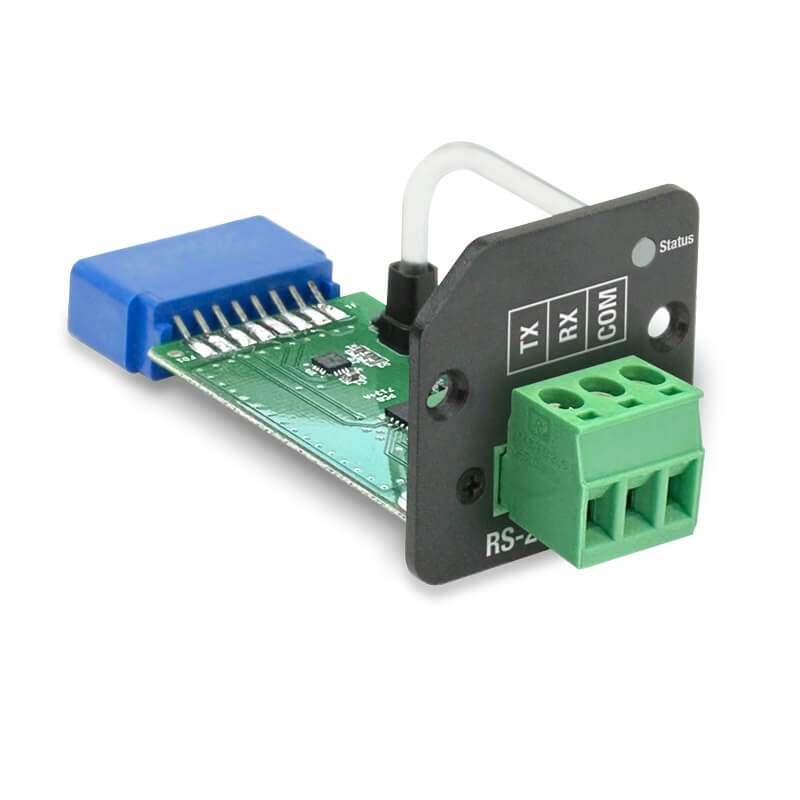 Interactive Technologies SM-RS232 - RS-232 Serial Smart Module, angle