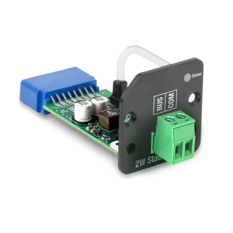 Interactive Technologies SM-SBUS-2W - 2-Wire Station Bus Smart Module, angle