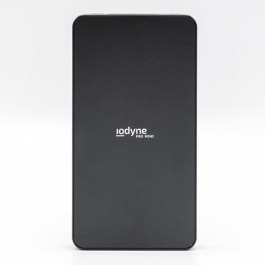 Iodyne Pro Mini - Thunderbolt 4 Smart Bus-Powered SSD, rear