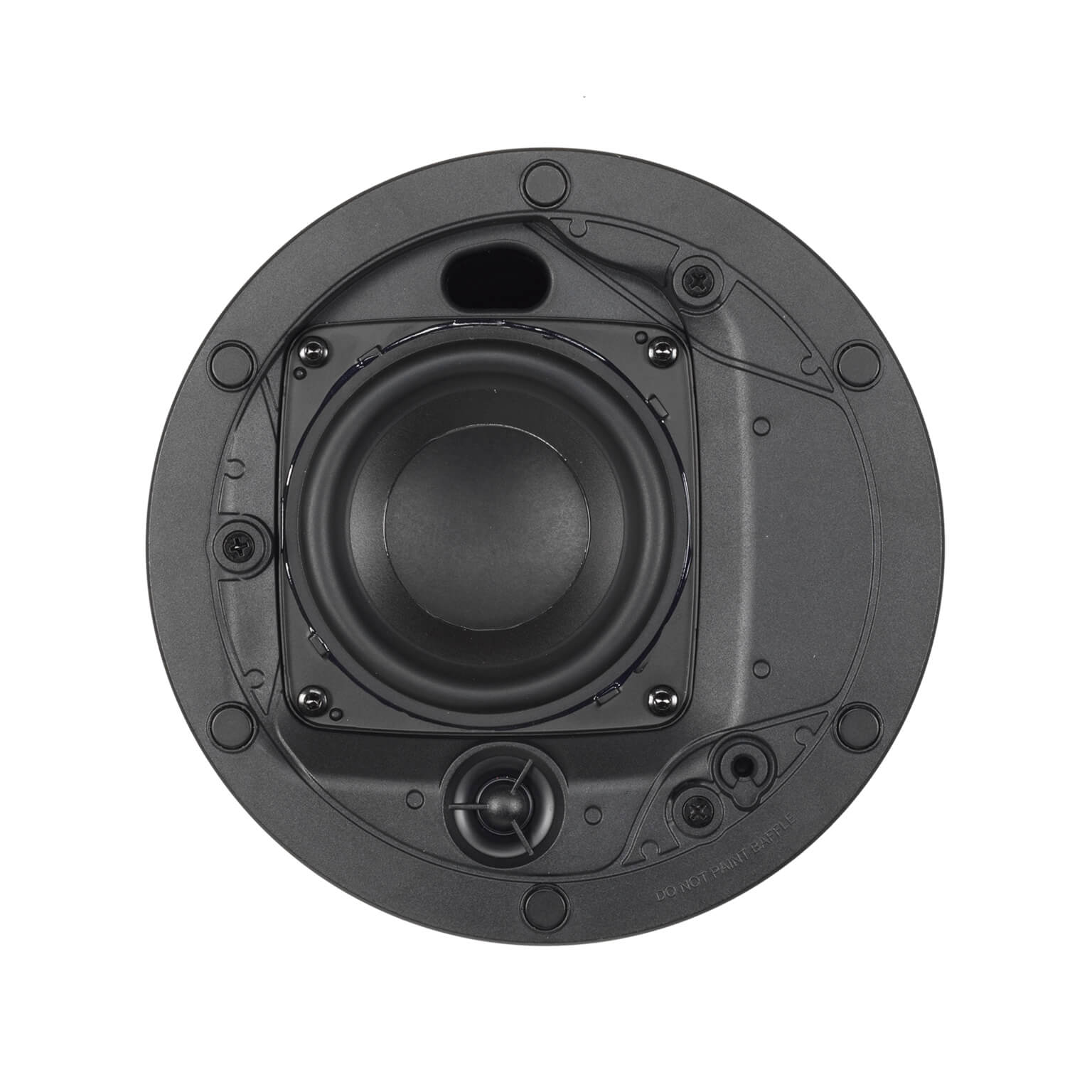 JBL Control 414C/T Micro - 4" Two-Way Low-Profile Ceiling Loudspeaker, bottom