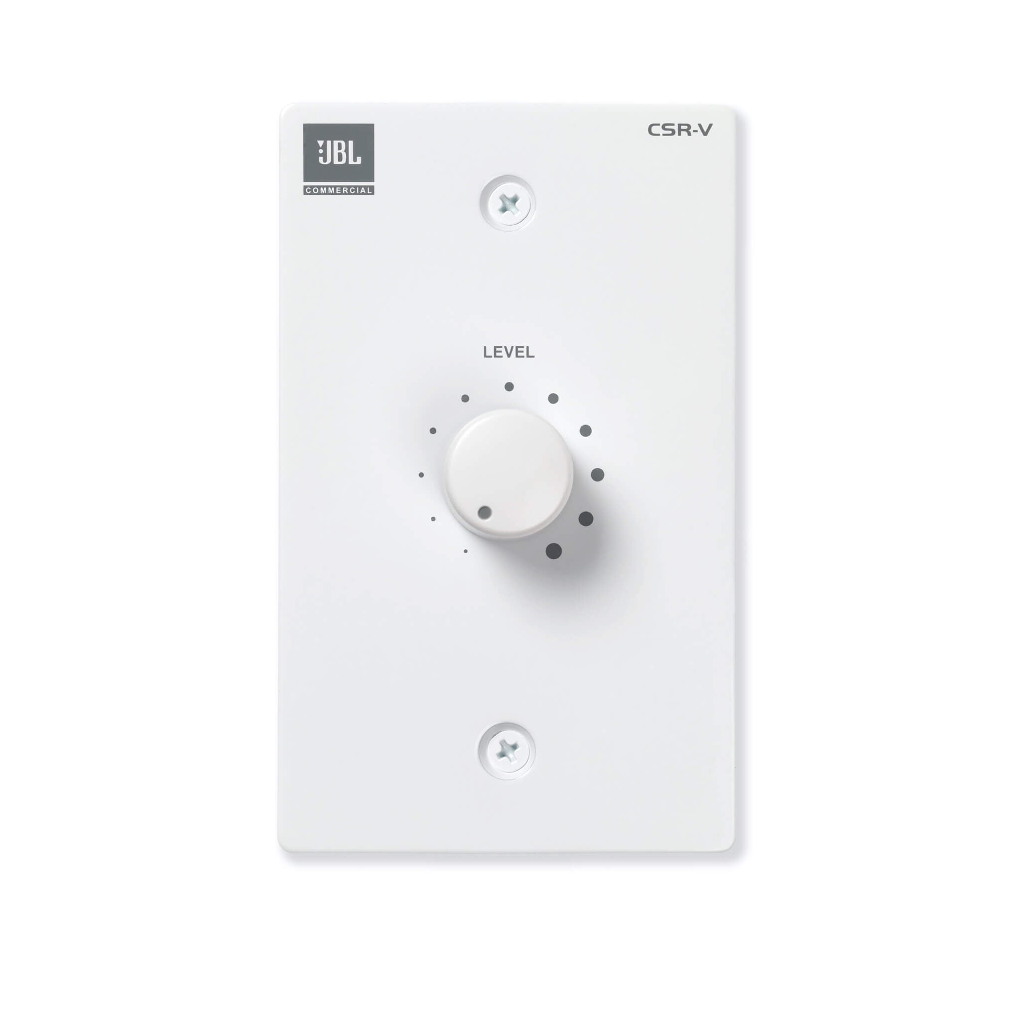 JBL CSR-V - Commercial Series 1-Zone Remote Wall Controller, white