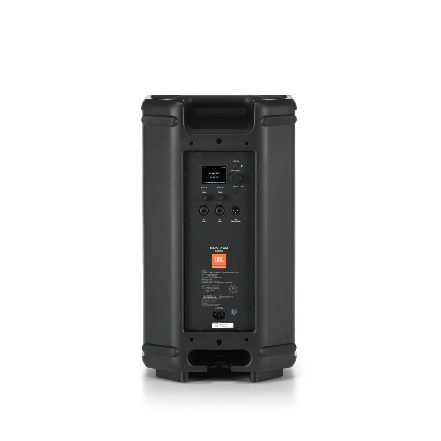 JBL EON710 - 10-inch Powered PA Speaker with Bluetooth, rear