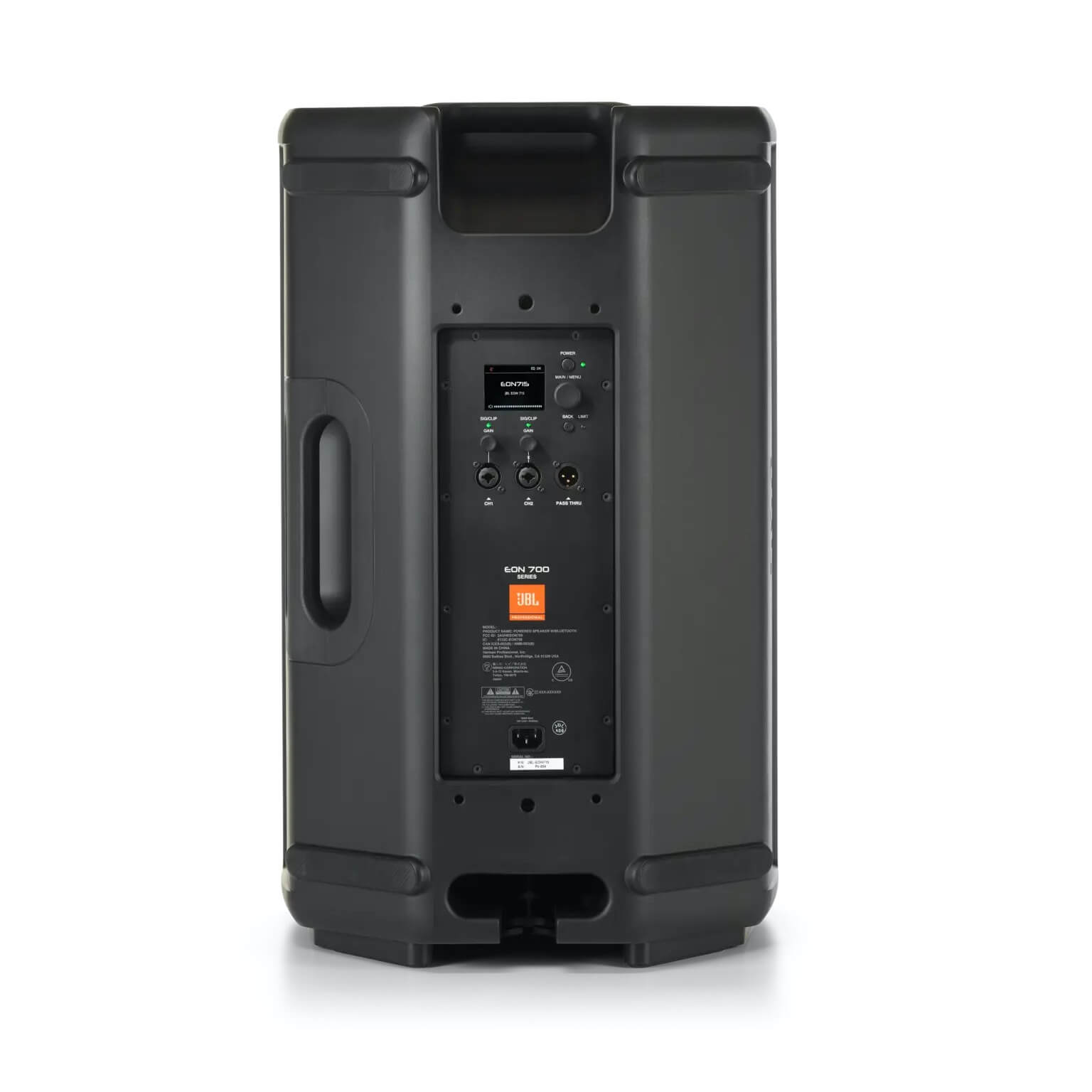 JBL EON715 - 15-inch Powered PA Speaker with Bluetooth, rear