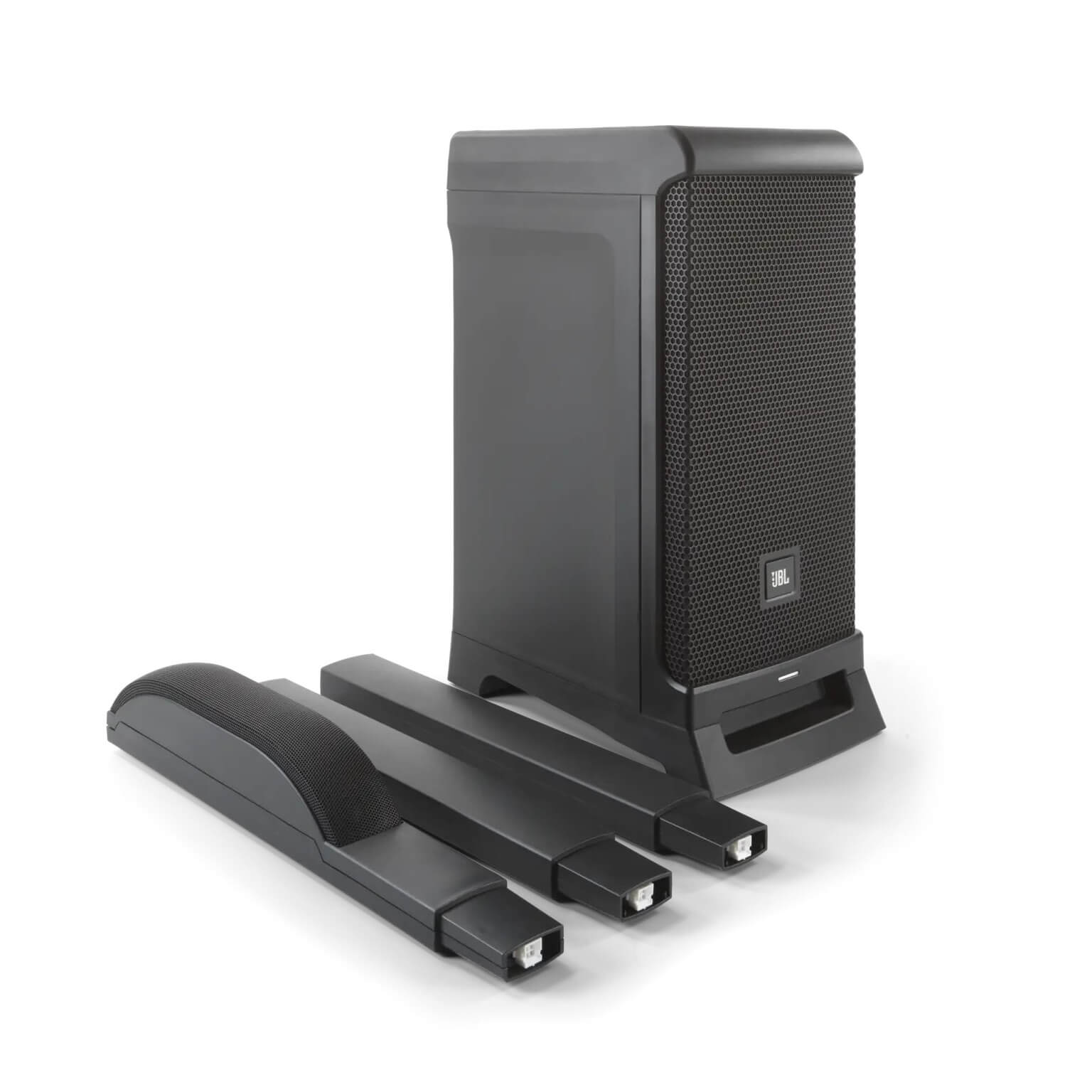 JBL IRX ONE - All-in-One Column PA with Built-In Mixer and Bluetooth, front angle