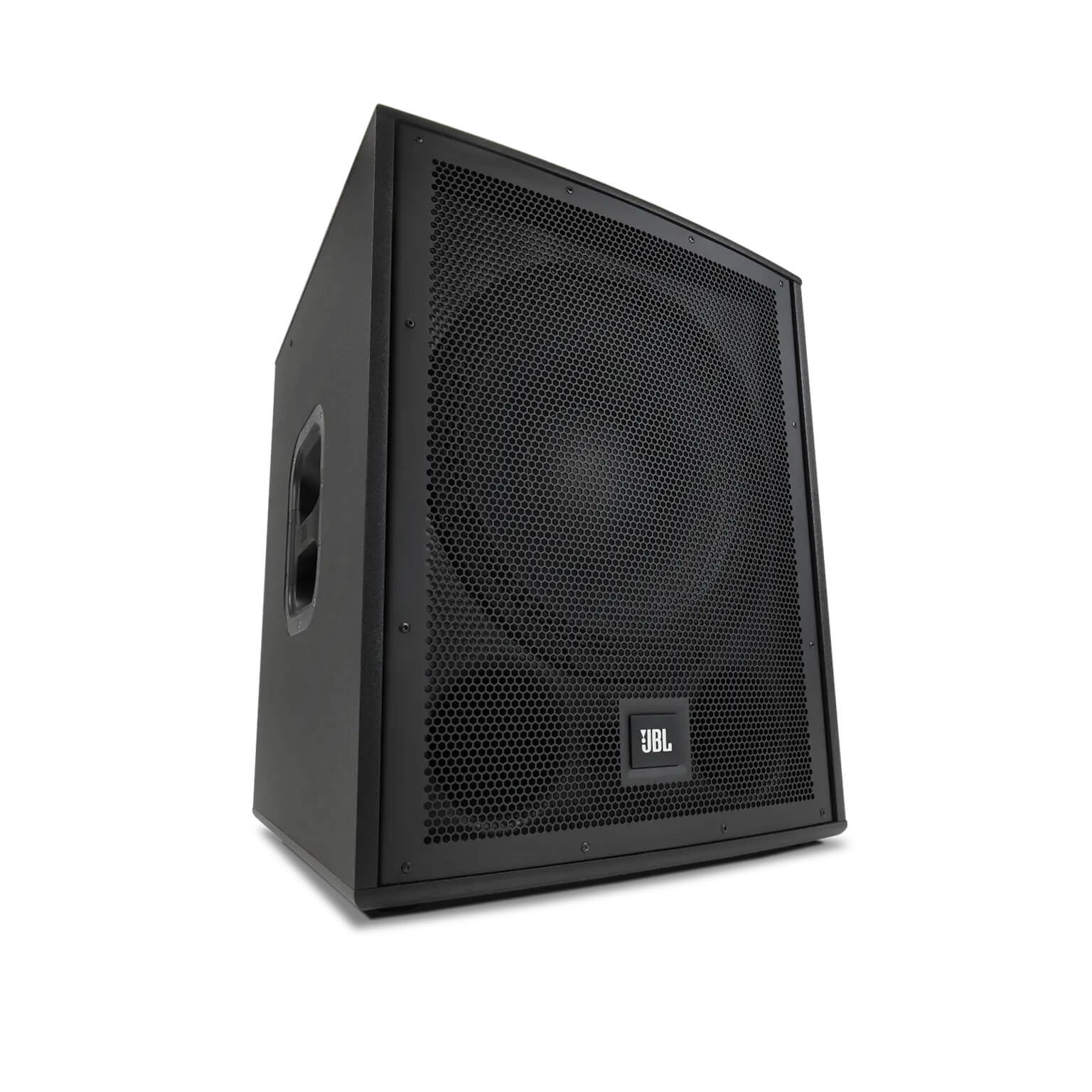 JBL IRX115S - Powered 15-inch Subwoofer for IRX Series Loudspeakers, angle