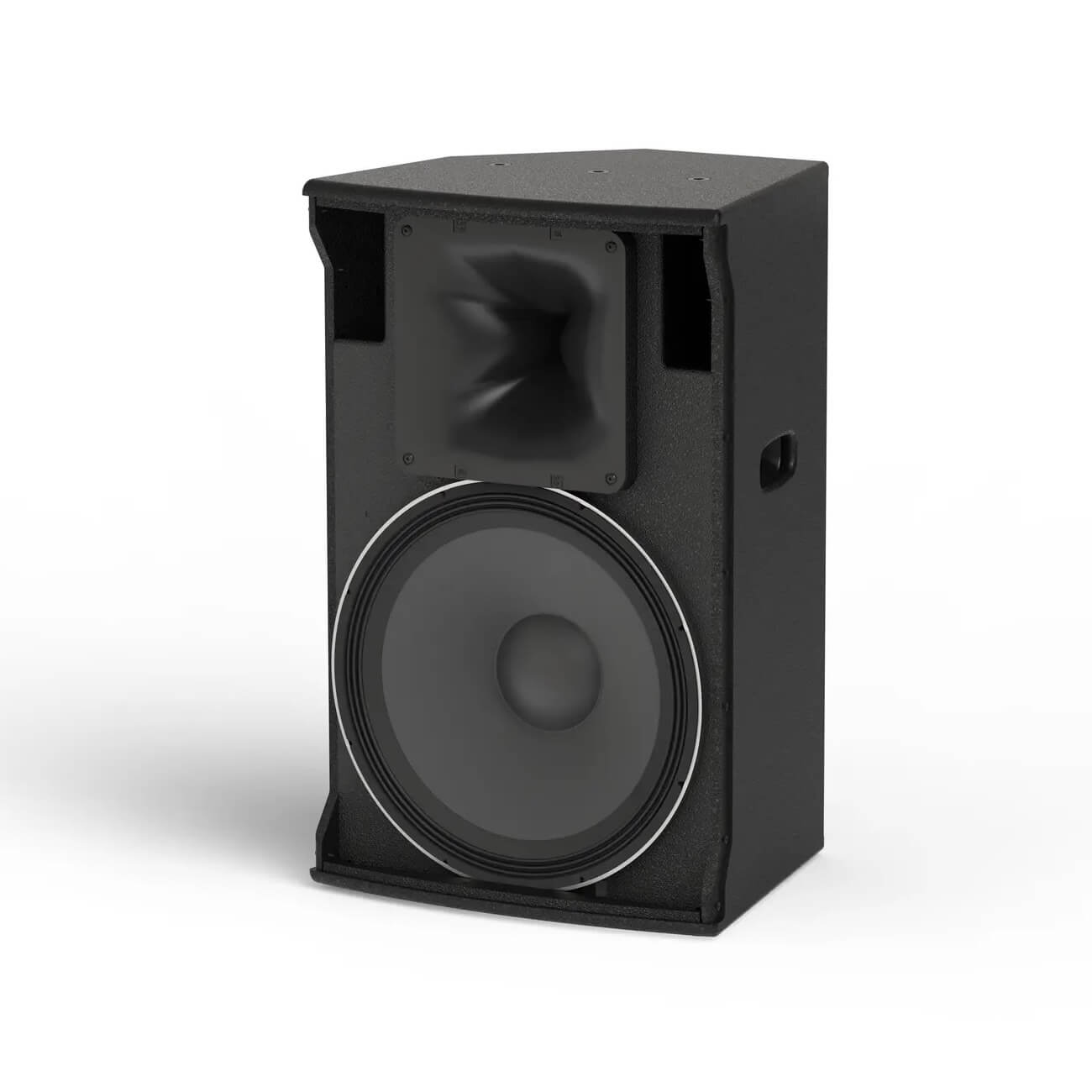 JBL SRX915M - 15-inch Powered Multi-Purpose Speaker, angled open