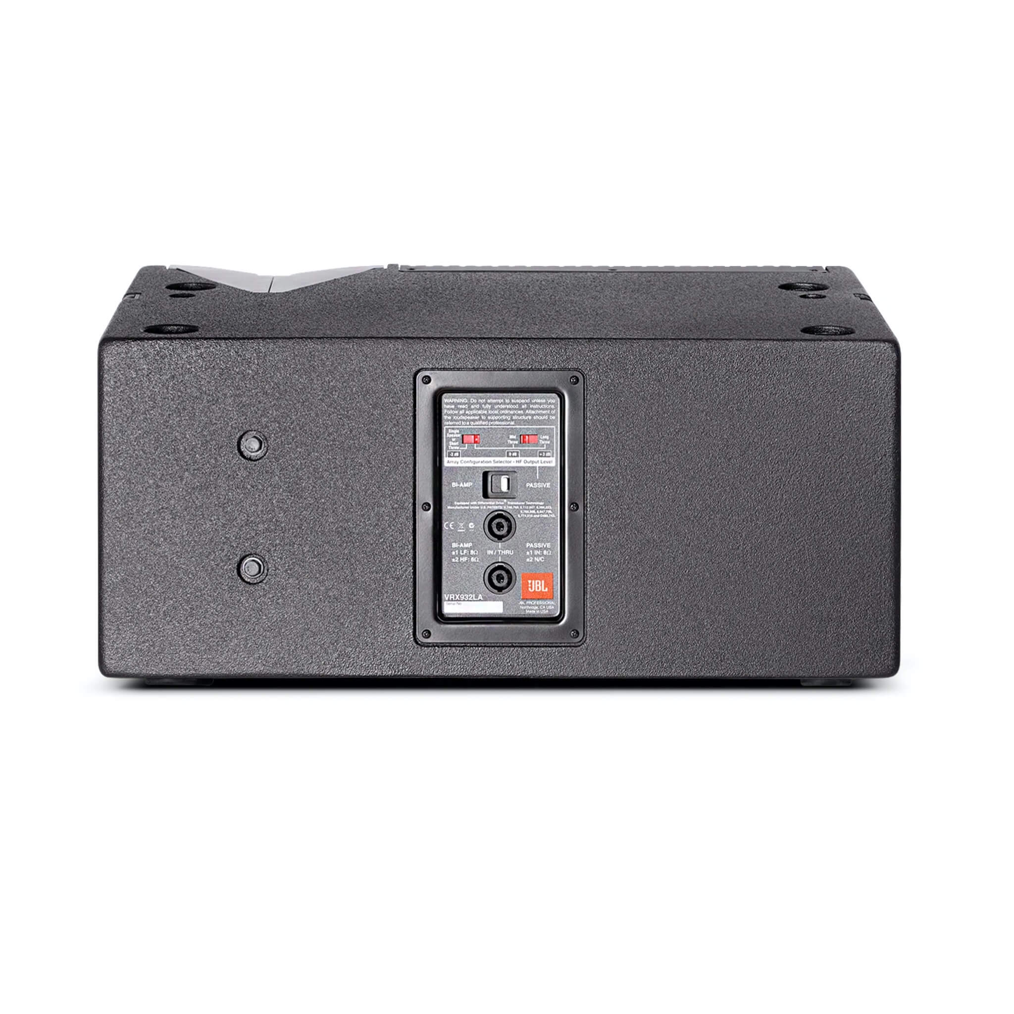 JBL VRX932LA-1 - 12-inch Two-Way Line Array Loudspeaker, rear