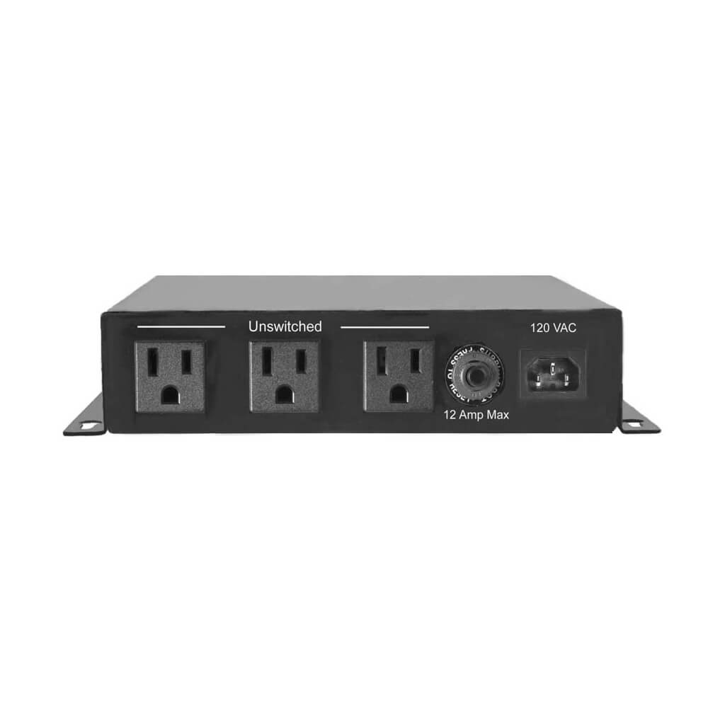 Juice Goose RX50 - 15A Surge Protector/Hybrid AC Filter, rear