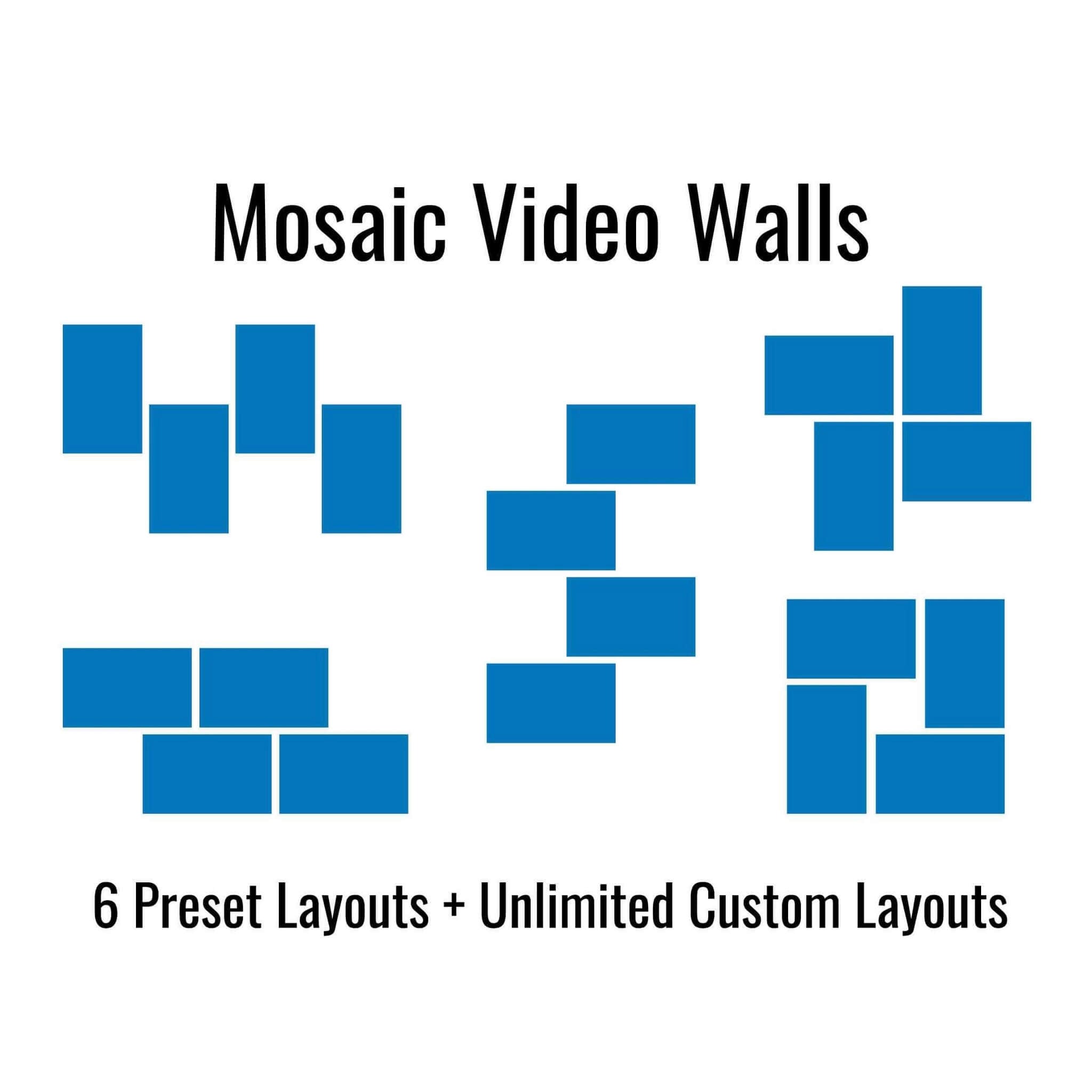 Key Digital KD-IP1022 Mosaic Video Walls, diagram 1