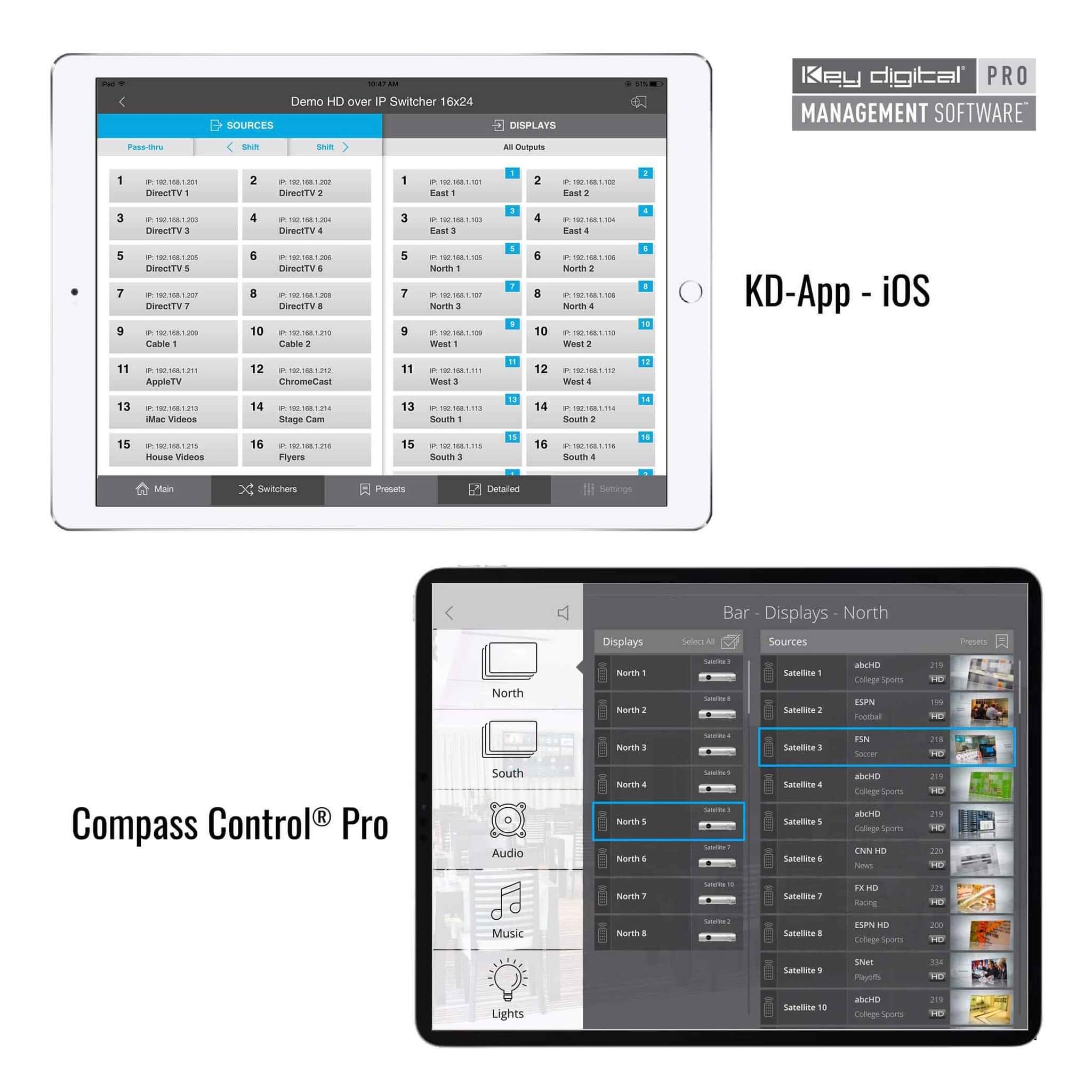 Key Digital Compass Control Pro Management Software