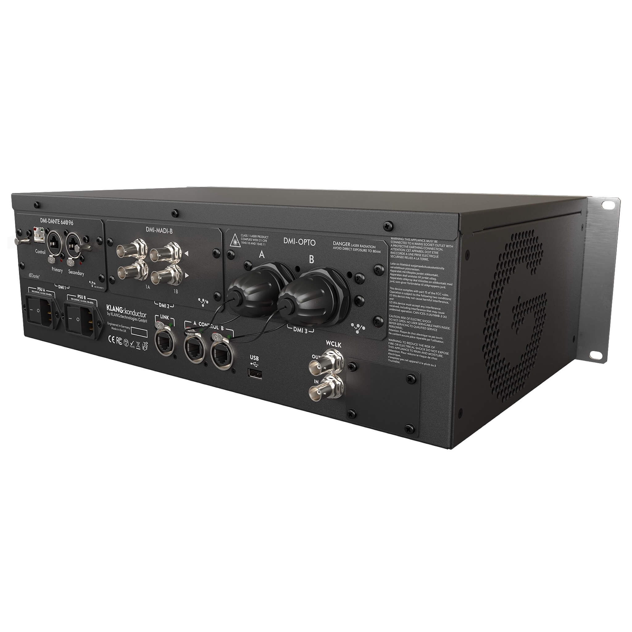 Klang Konductor - 3D Immersive In-Ear Mixing Processor, rear angle