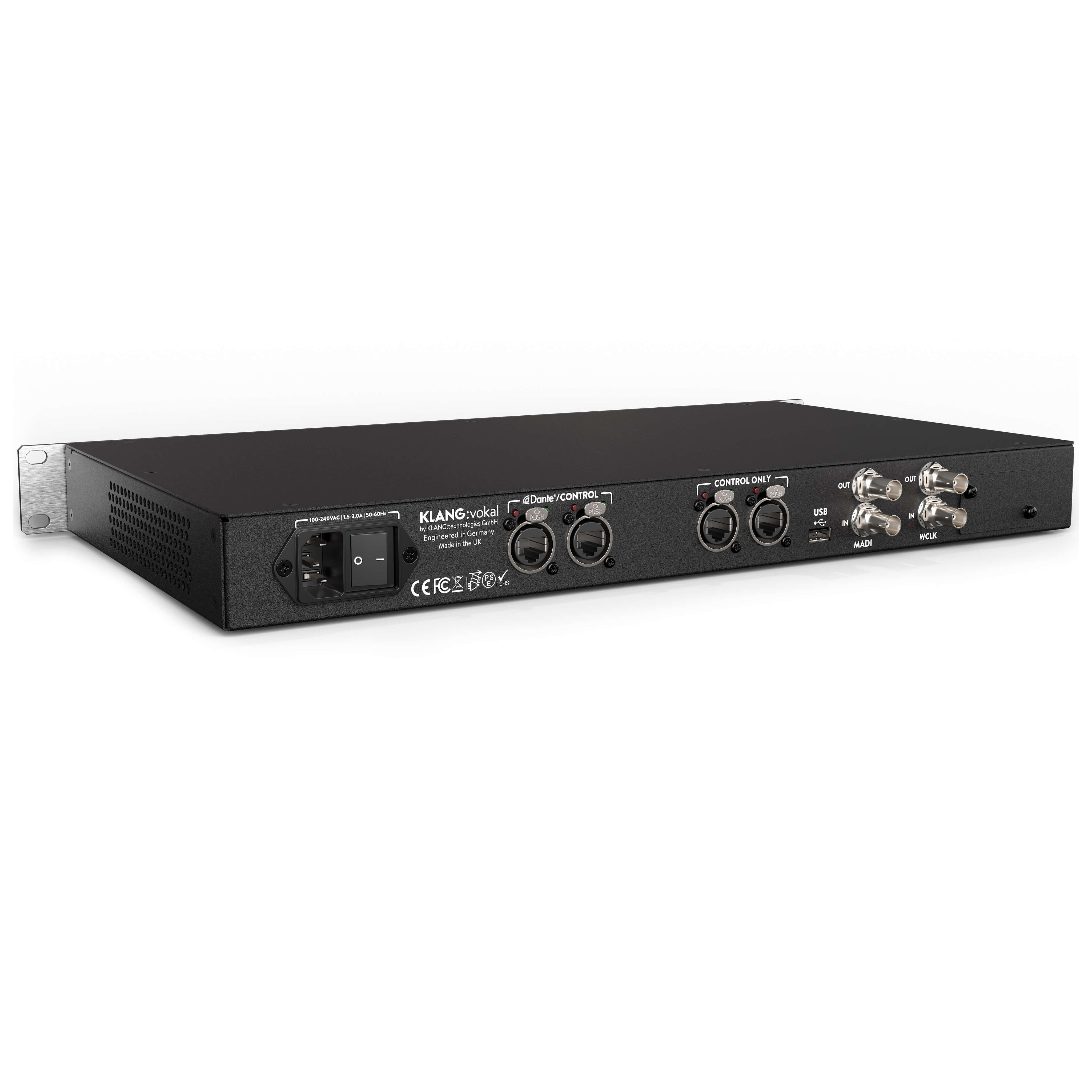 Klang vokal - 3D Immersive In-Ear Mixing Processor, back left
