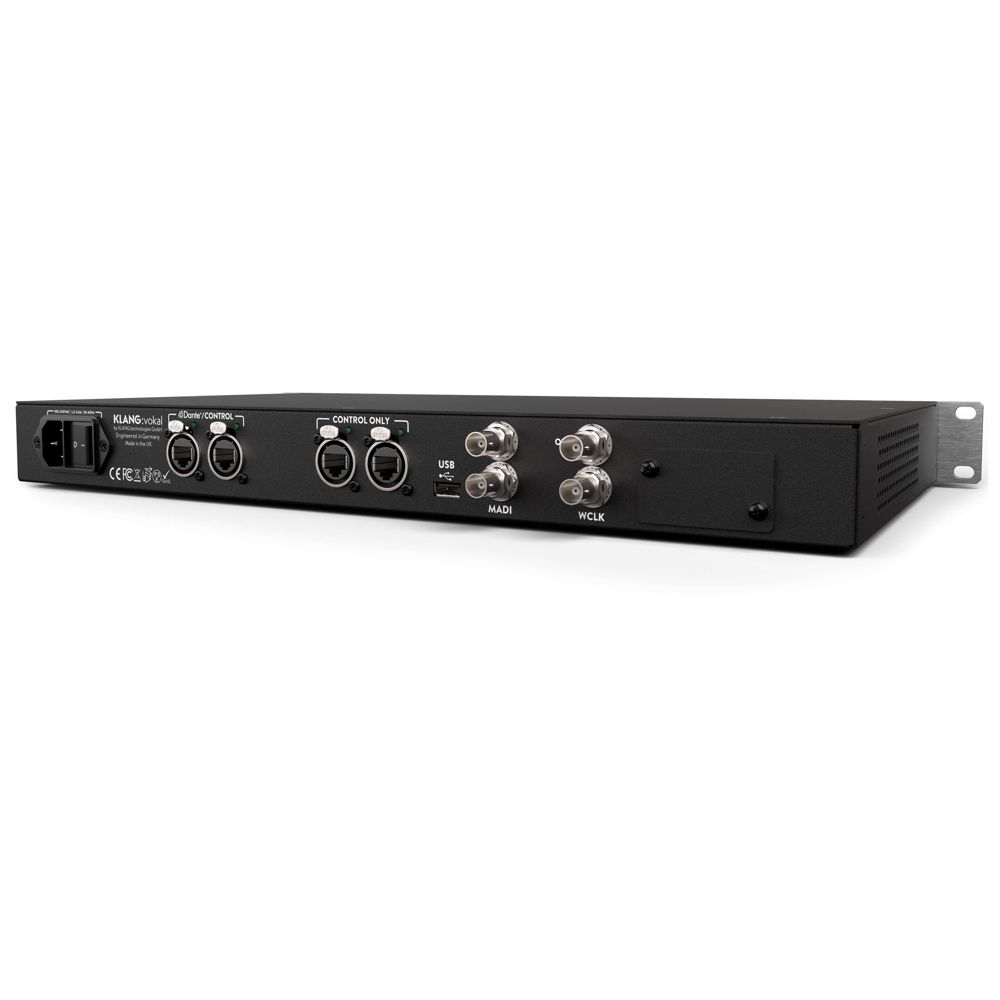 Klang vokal - 3D Immersive In-Ear Mixing Processor, back right