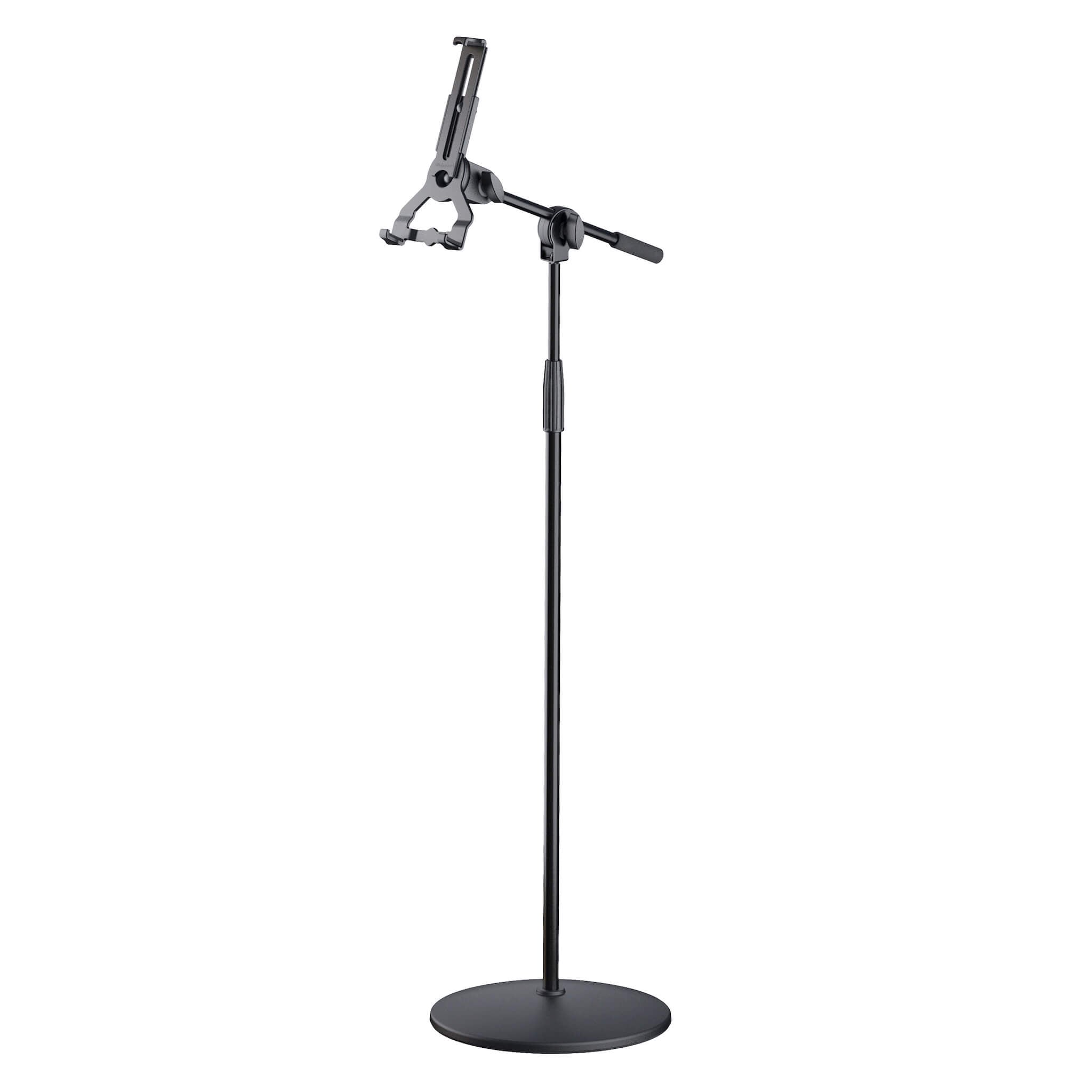 Konig & Meyer 19789 - Universal Tablet Holder with Stand and Boom Arm