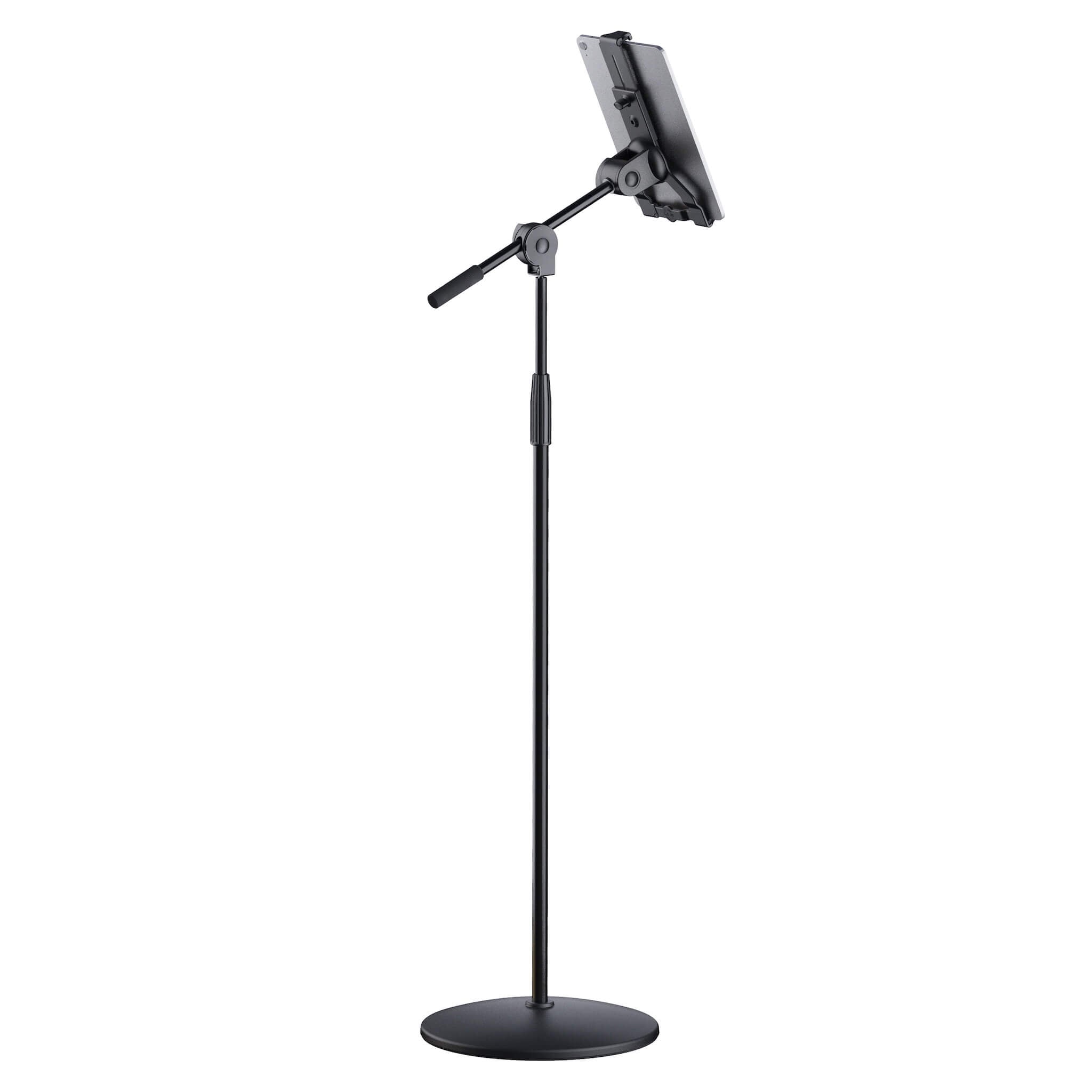 Konig & Meyer 19789 - Universal Tablet Holder with Stand and Boom Arm, back