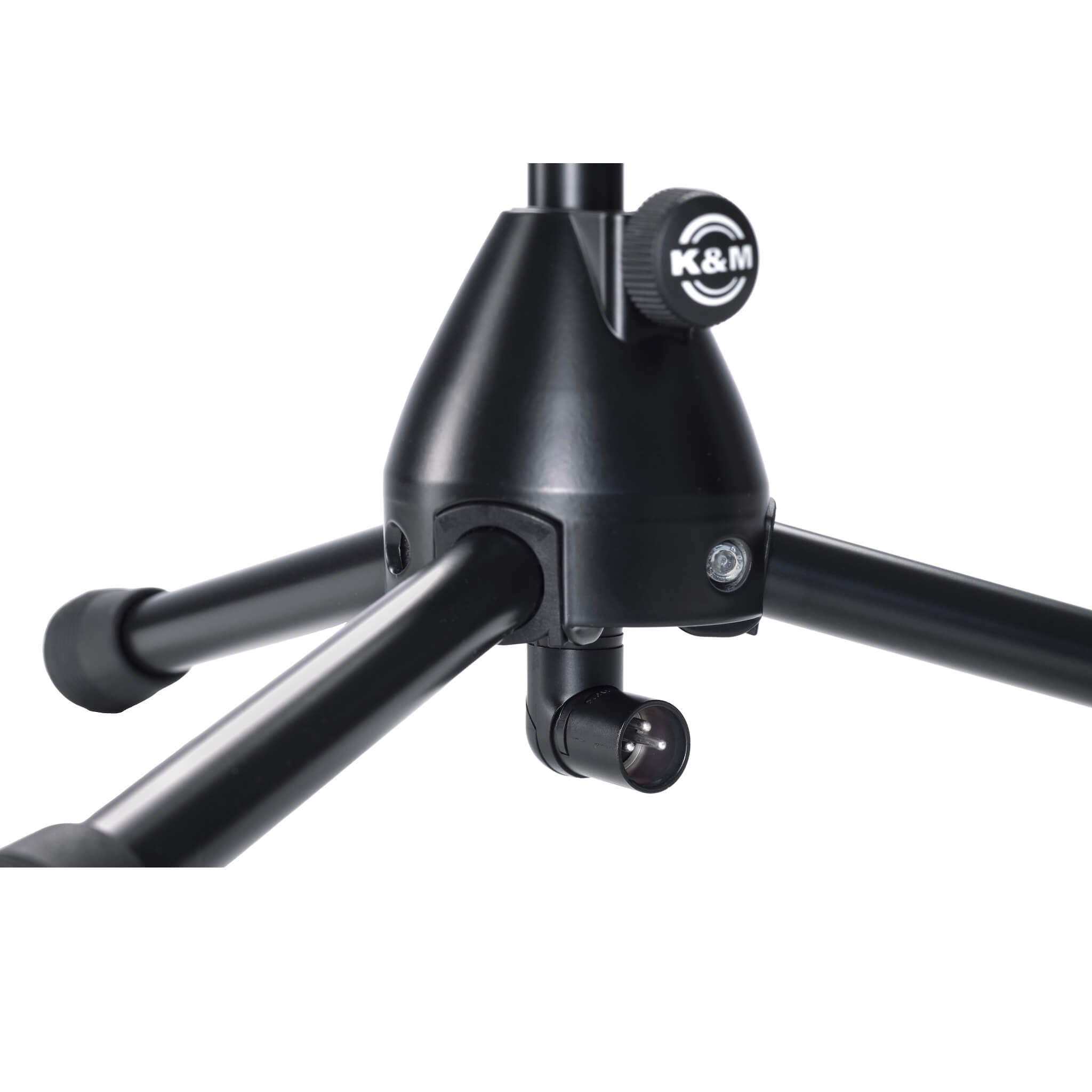 Konig & Meyer 27500 - XLR Microphone Stand with Wired Gooseneck, base