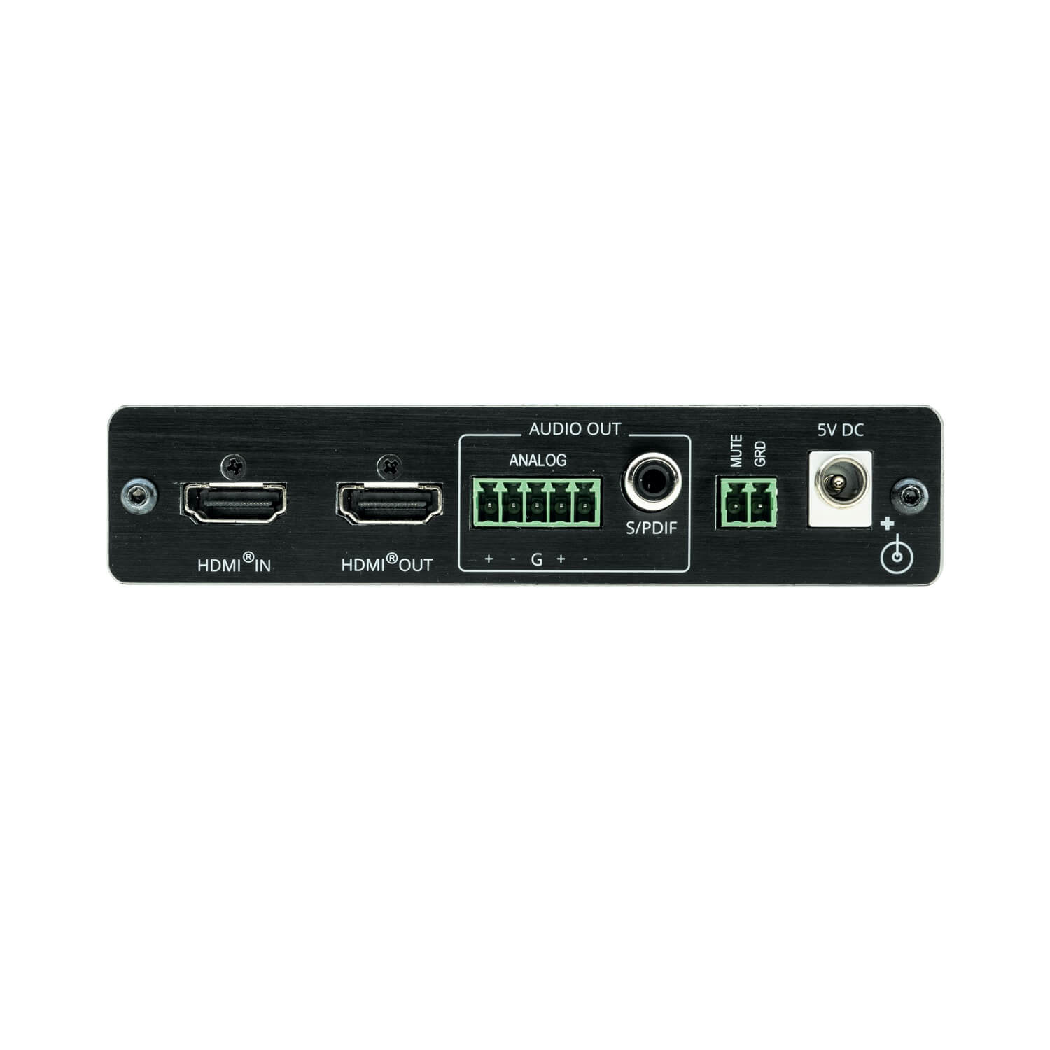 Kramer FC-46H24K - 4K HDR HDMI Audio De–Embedder, rear