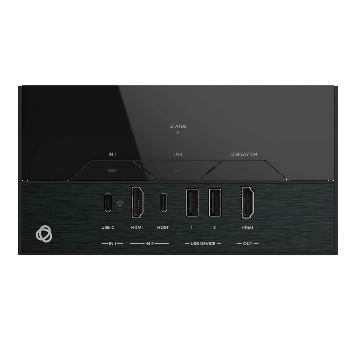 Kramer SWT3-22-HU-WP-T - 2x2 4K60 USB-C/HDMI Wall-plate Switcher Transmitter, front
