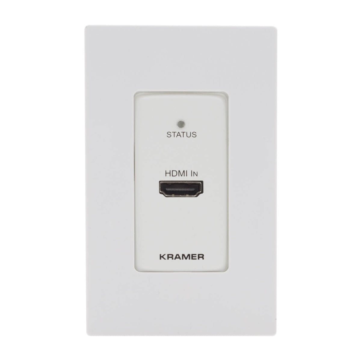 Kramer WP-789T - 4K60 HDMI PoE Wall-Plate Transmitter over HDBaseT, front