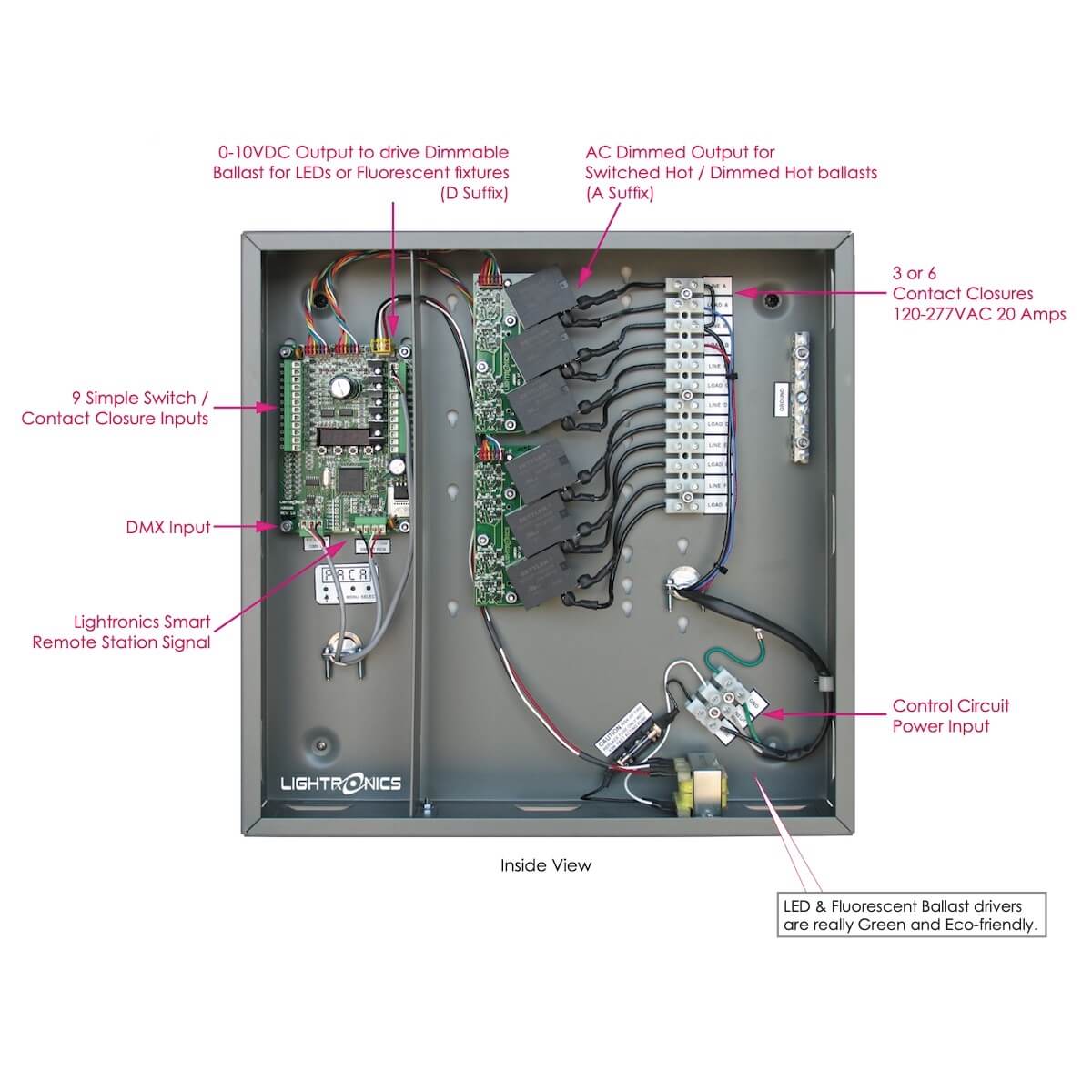 Lightronics AB Series internal