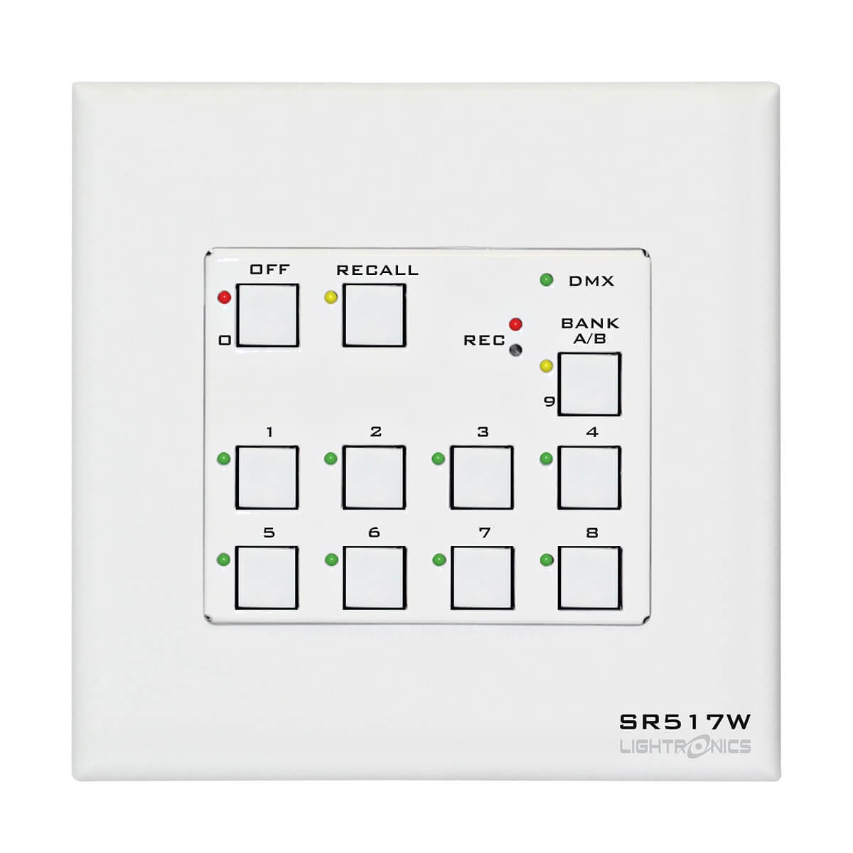 Lightronics SR517W - Wall plate Architectural Lighting Controller