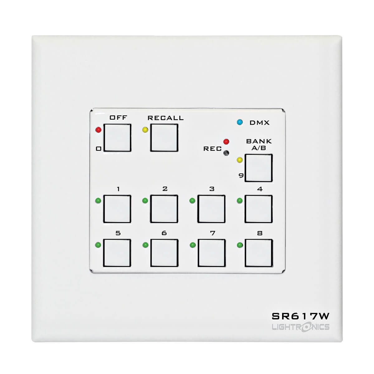 Lightronics SR617W Wall Mount Architectural Lighting Controller