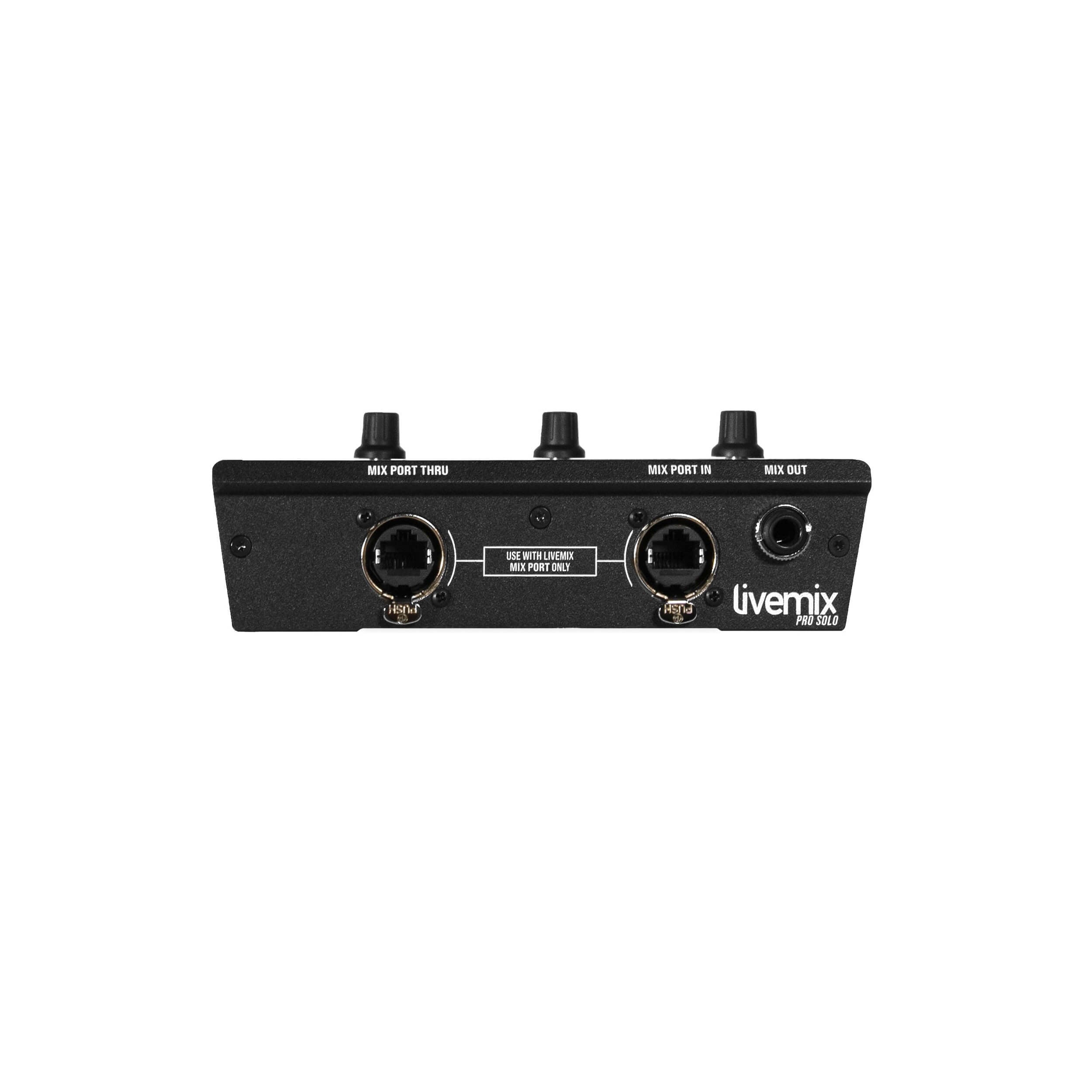Digital Audio Labs Livemix Pro Solo - Single Mix Personal Mixer, rear