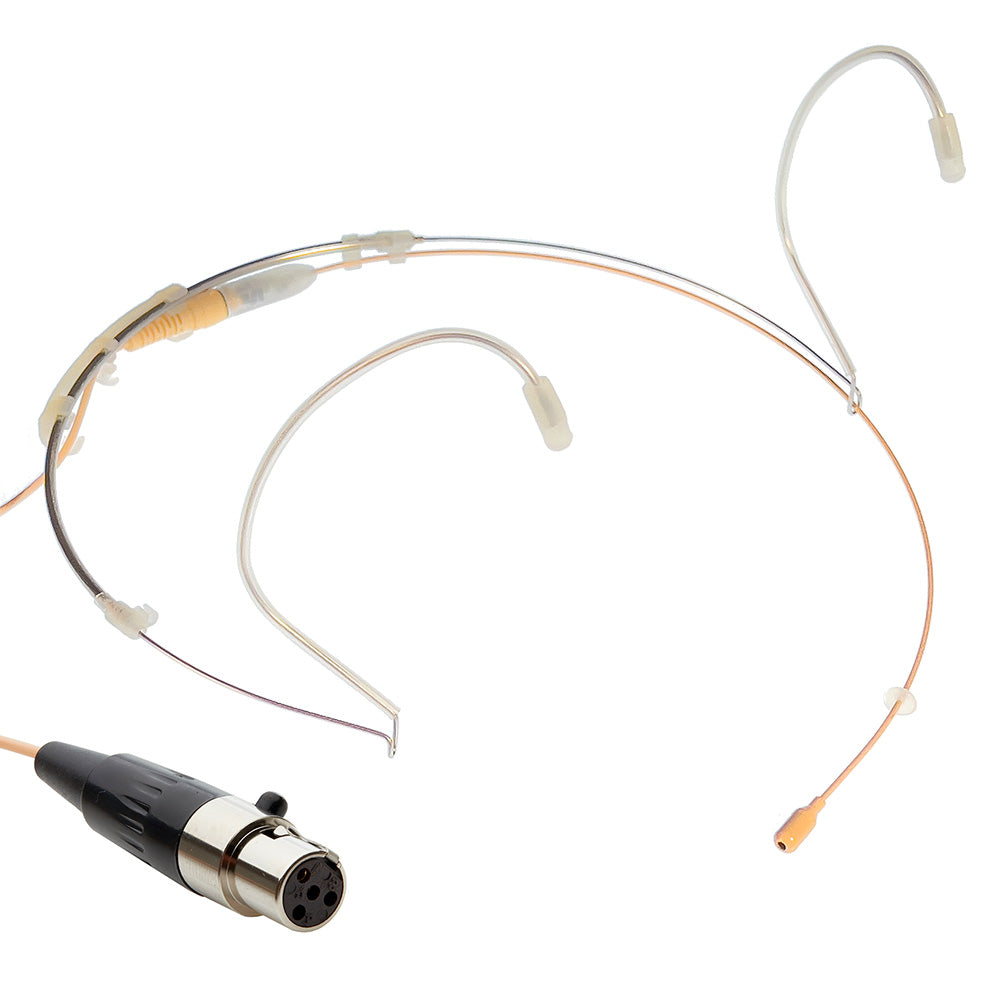 Airwave Liz Diamond Roadster - Omnidirectional Headworn Microphone, LIZ-DIA-ROAD-TAN-T4