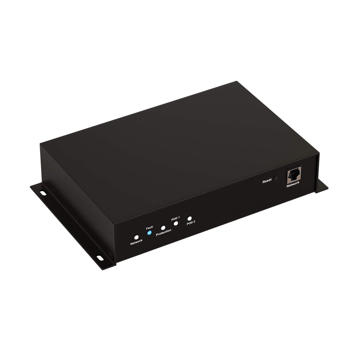 LynTec iP 50-RX - 15A Slim Line Web Based Power Controller, angled front