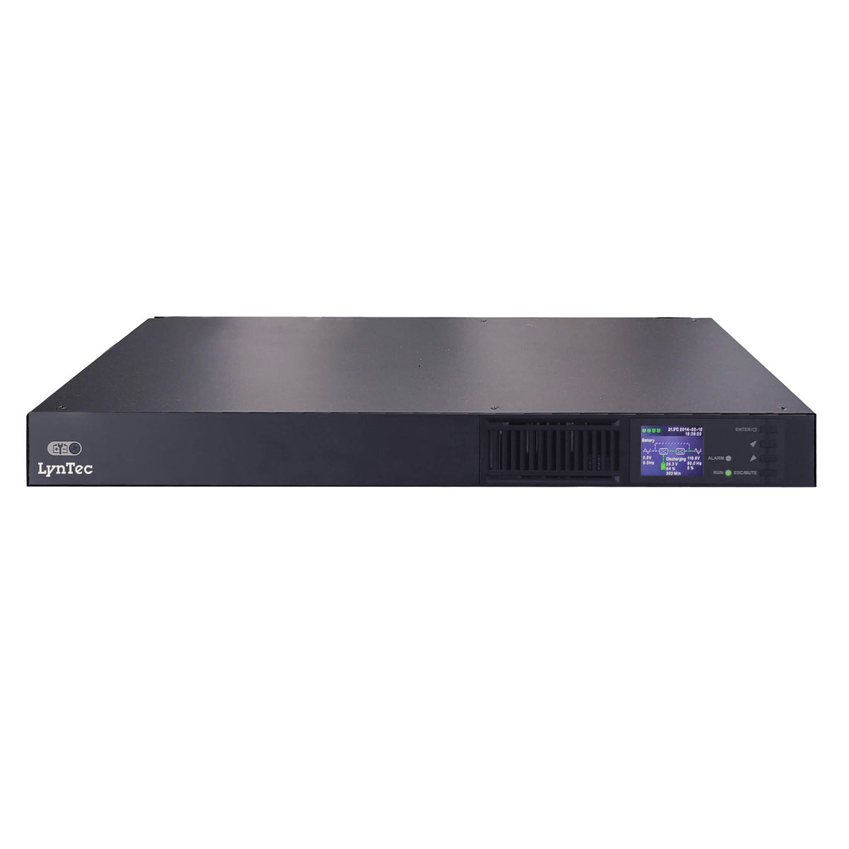 LynTec SLi-1000 - 1RU LiFe Rackmount UPS Battery Backup, front