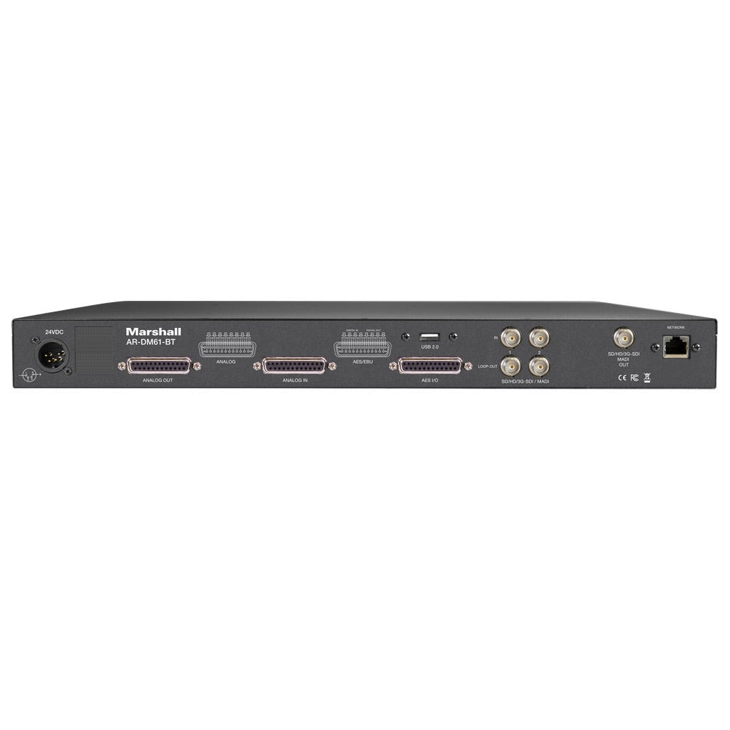 Marshall AR-DM61-BT - Multi-Channel Digital Audio Monitor, rear