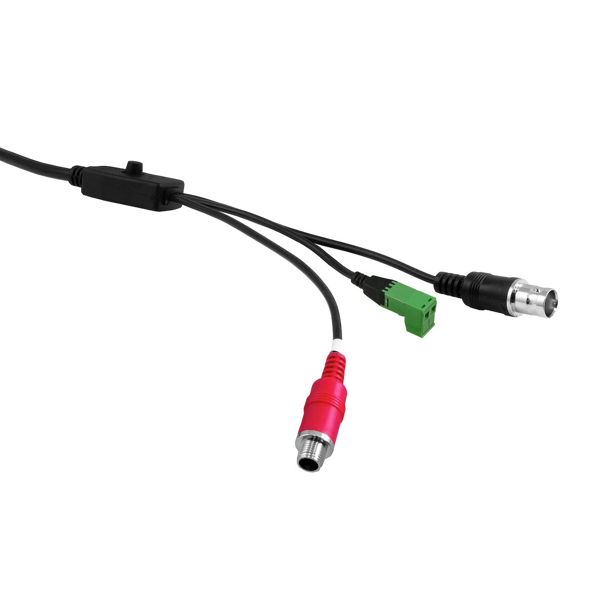 Marshall CV228 - All-Weather POV HD Lipstick Video Camera, breakout cable connectors